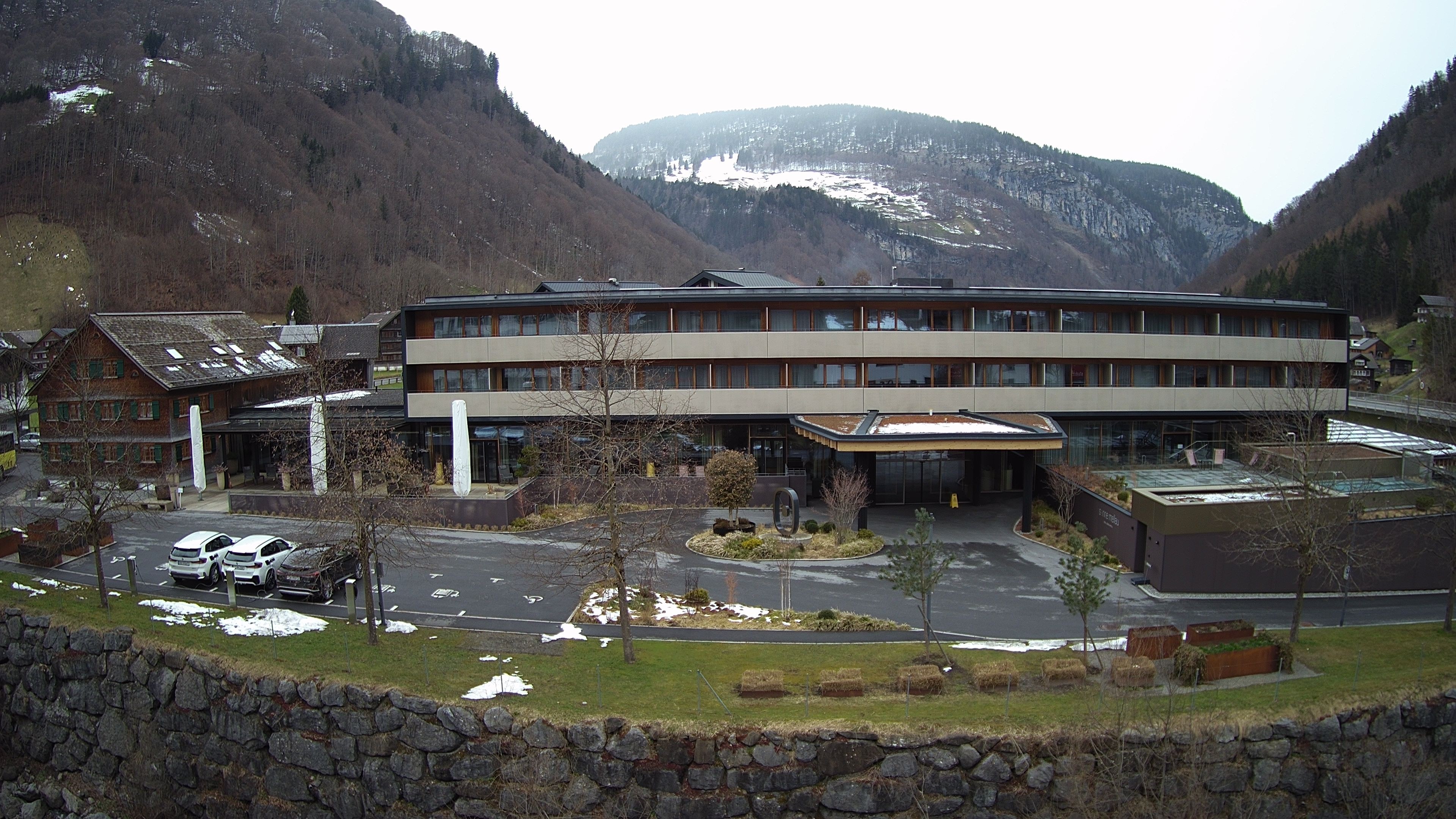 Archiv Foto Webcam Hotel Sonne in Mellau