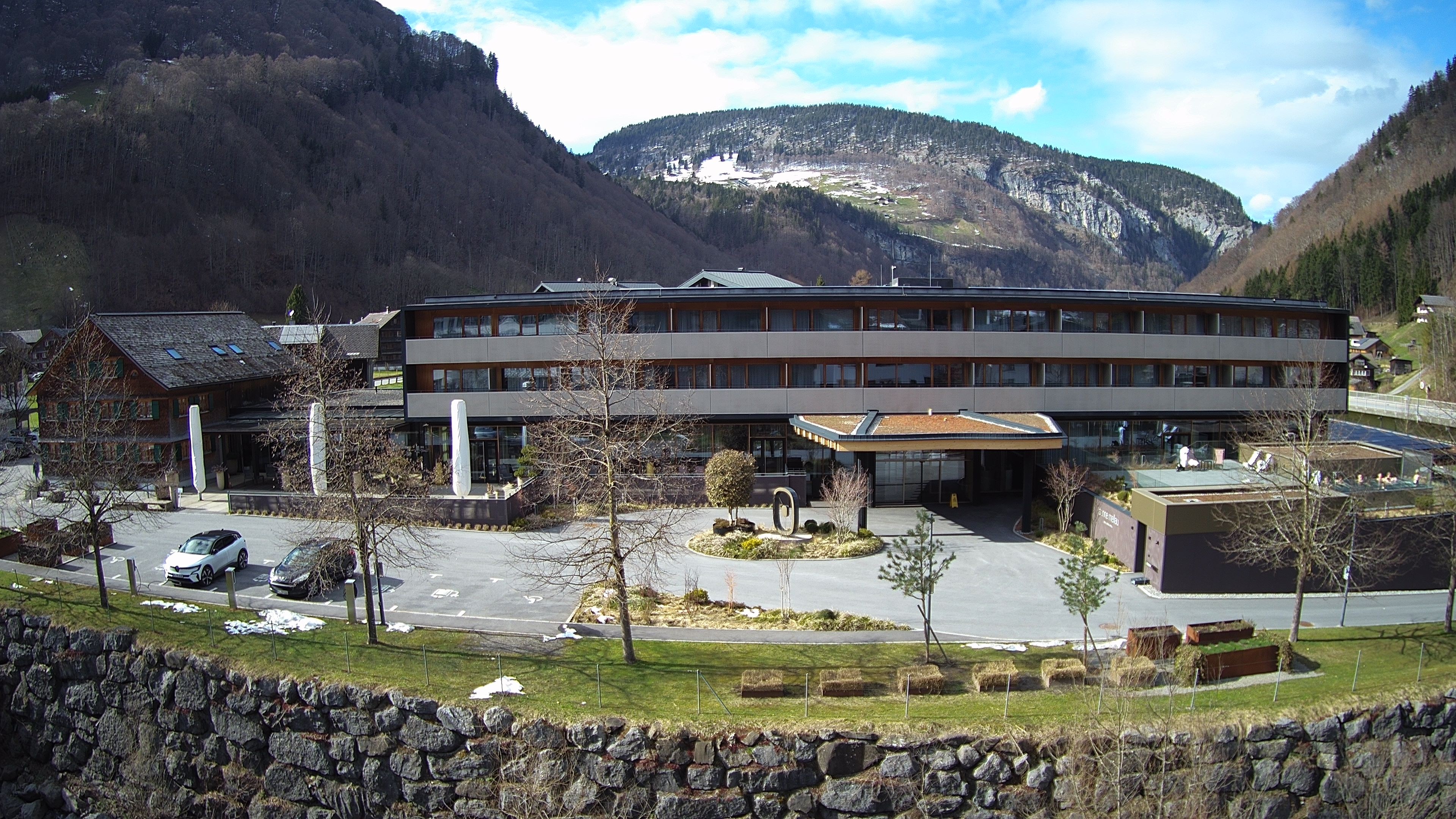 Archiv Foto Webcam Hotel Sonne in Mellau