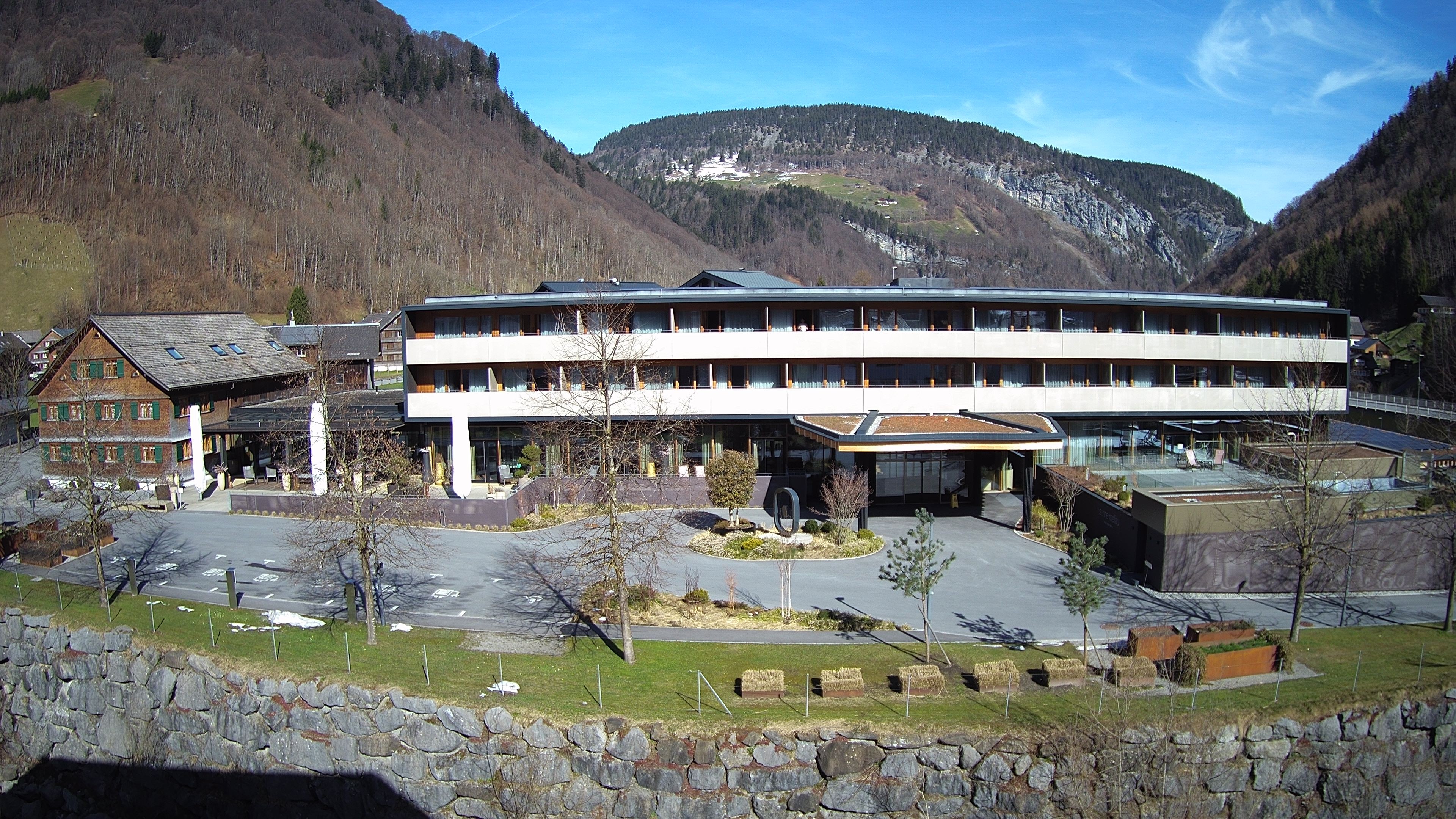 Archiv Foto Webcam Hotel Sonne in Mellau