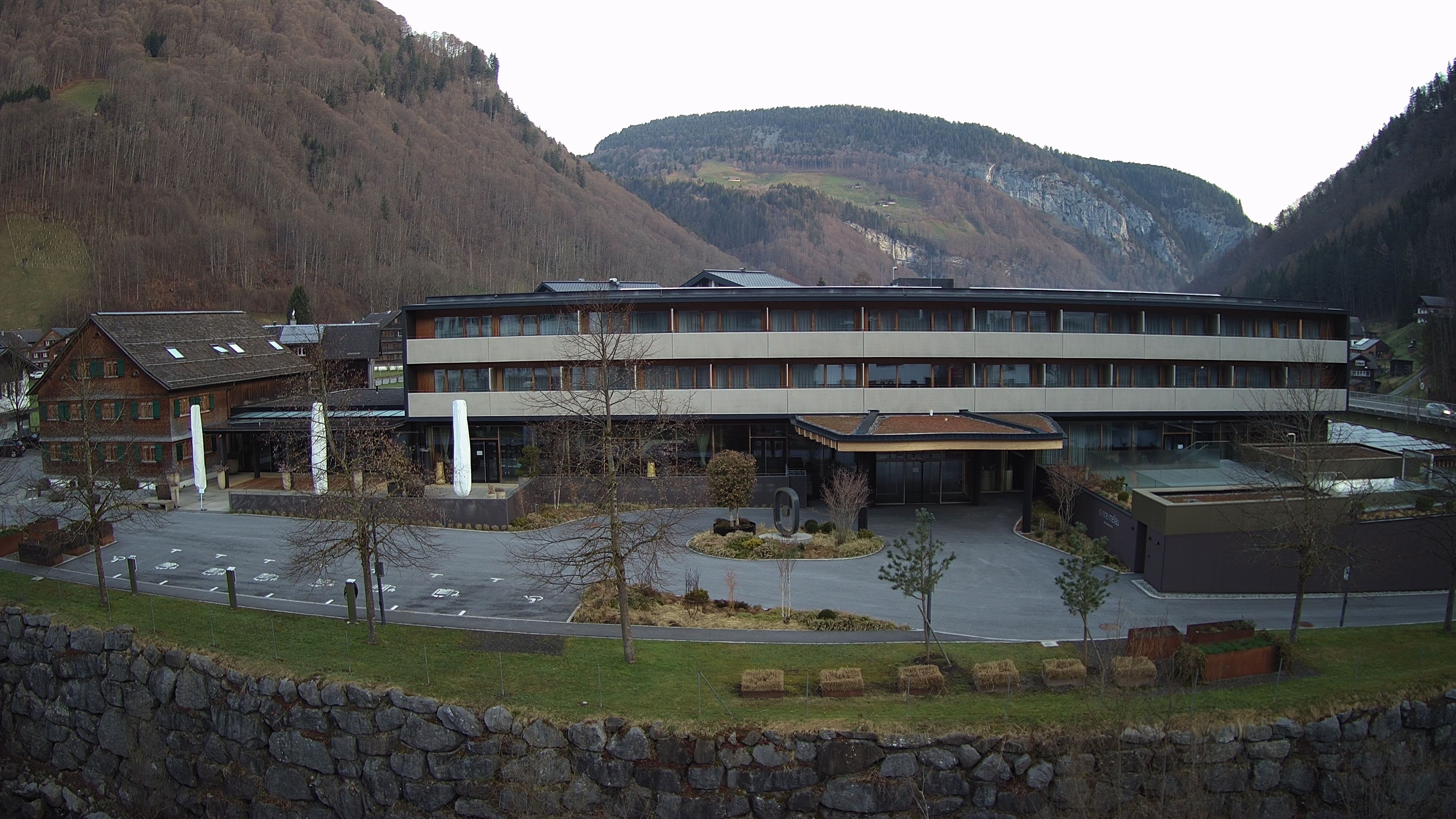 Archiv Foto Webcam Hotel Sonne in Mellau