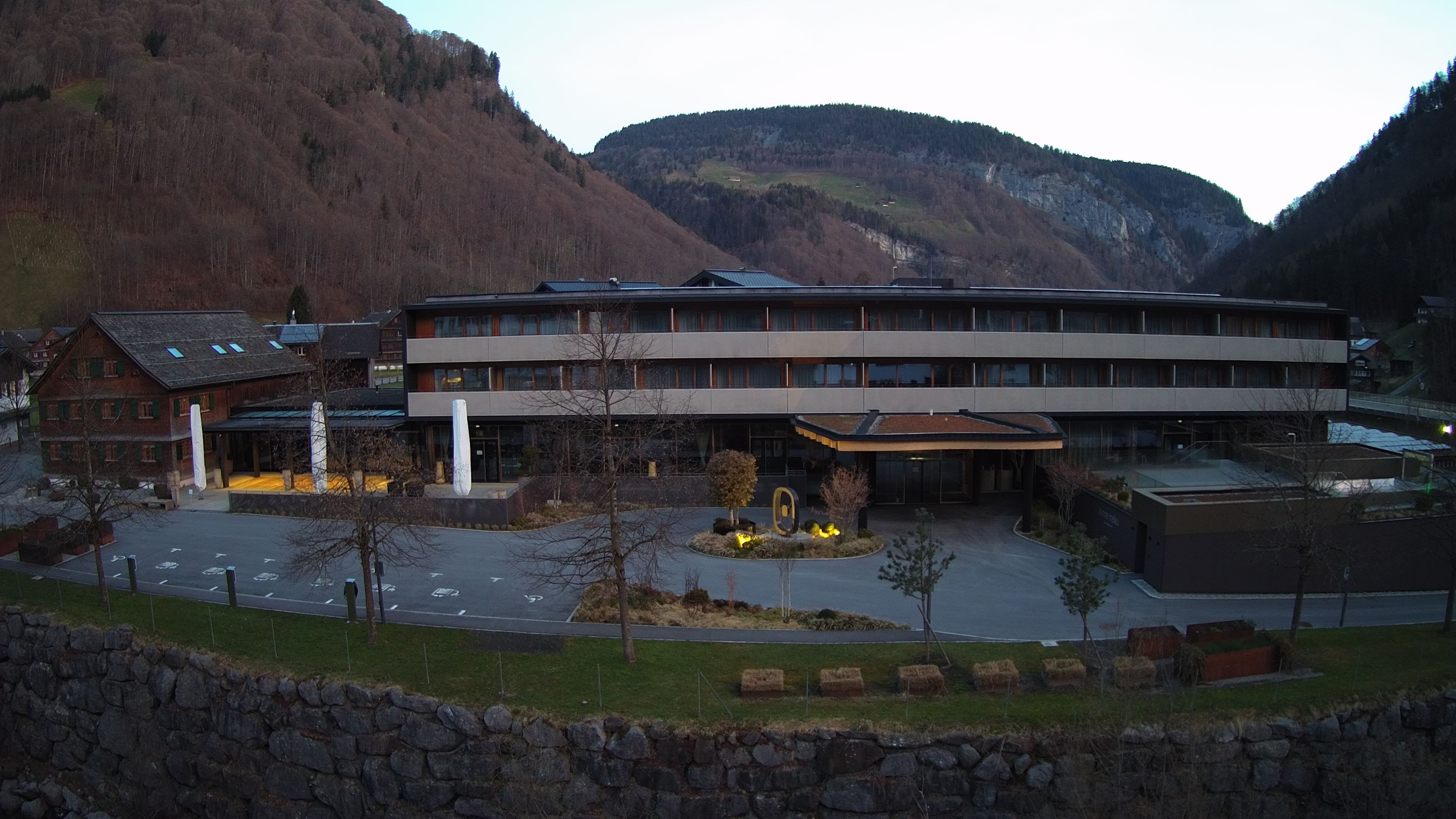 Archiv Foto Webcam Hotel Sonne in Mellau