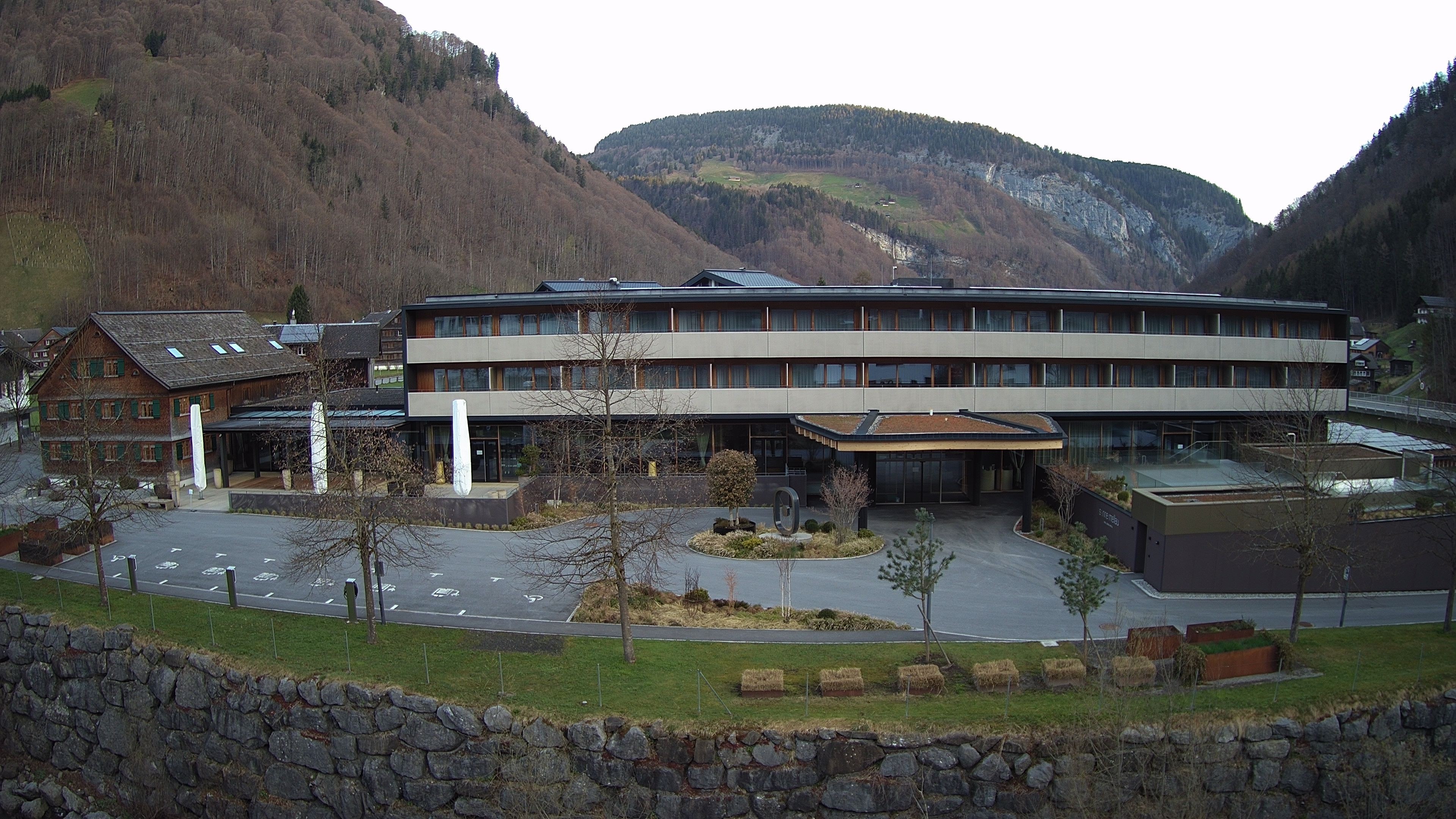 Archiv Foto Webcam Hotel Sonne in Mellau