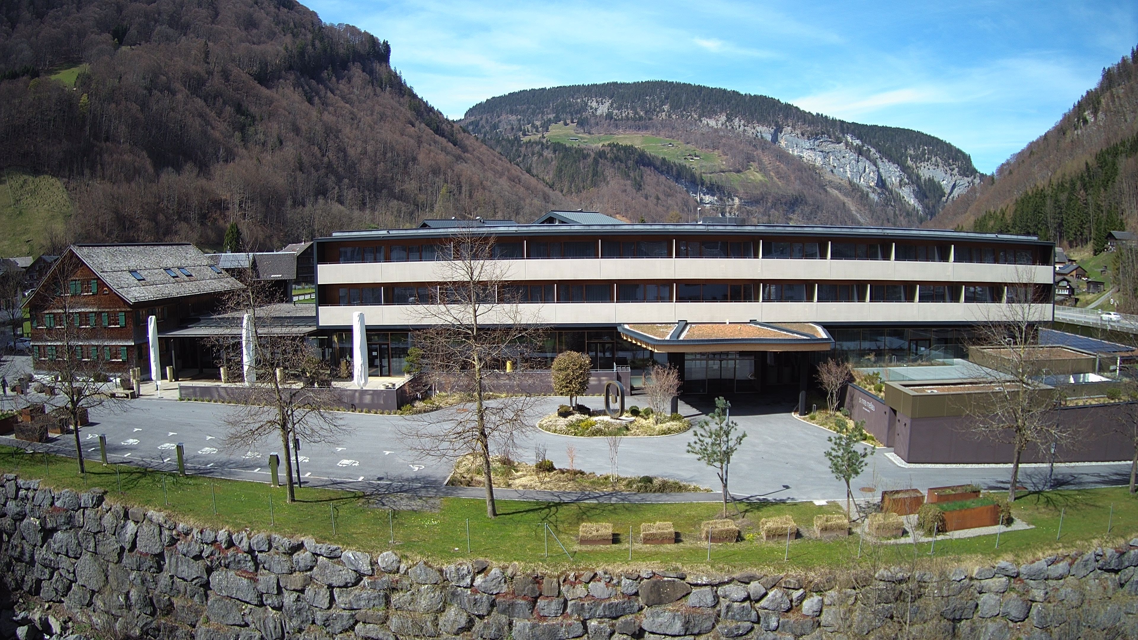 Archiv Foto Webcam Hotel Sonne in Mellau