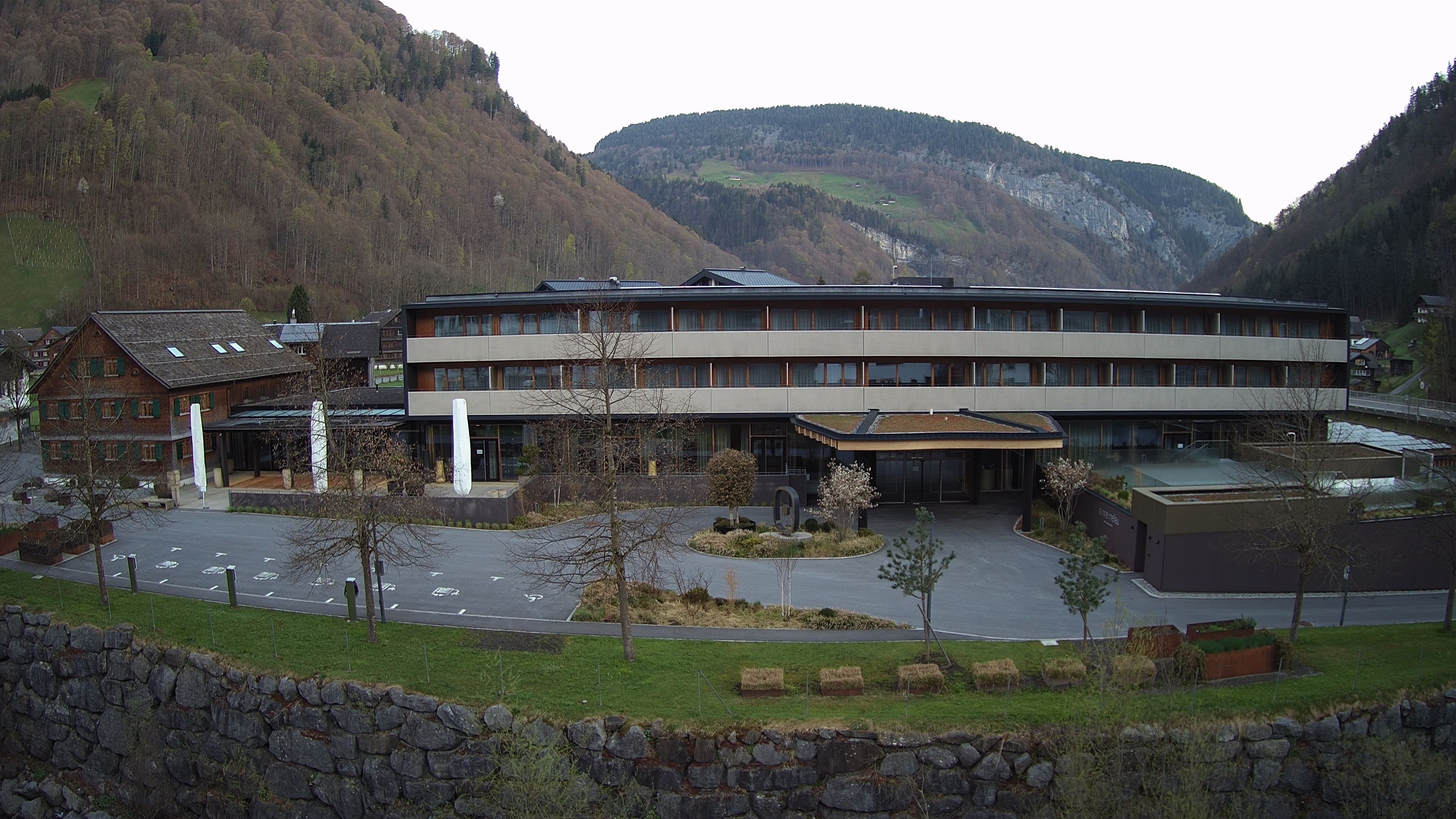 Archiv Foto Webcam Hotel Sonne in Mellau