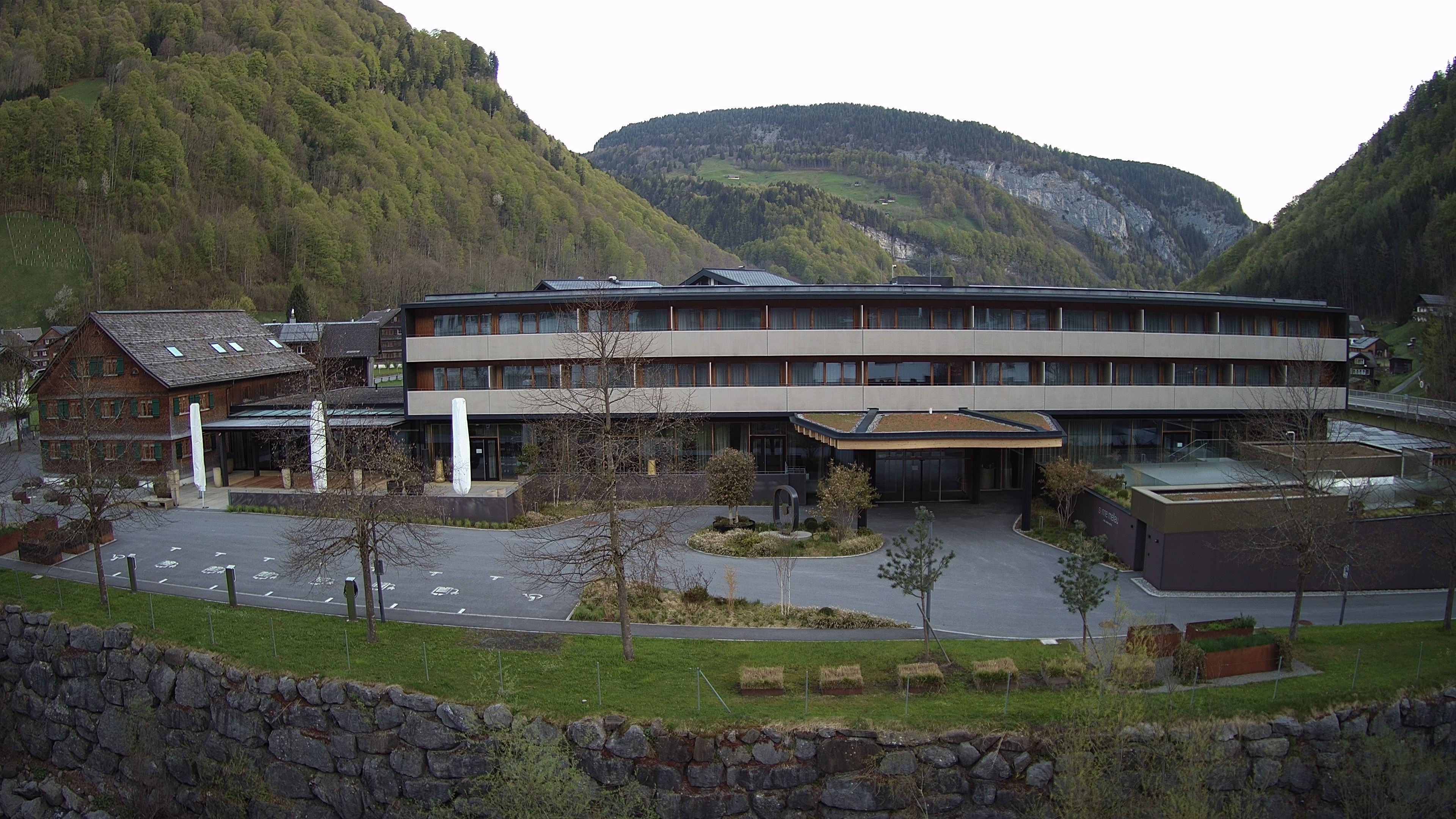 Archiv Foto Webcam Hotel Sonne in Mellau