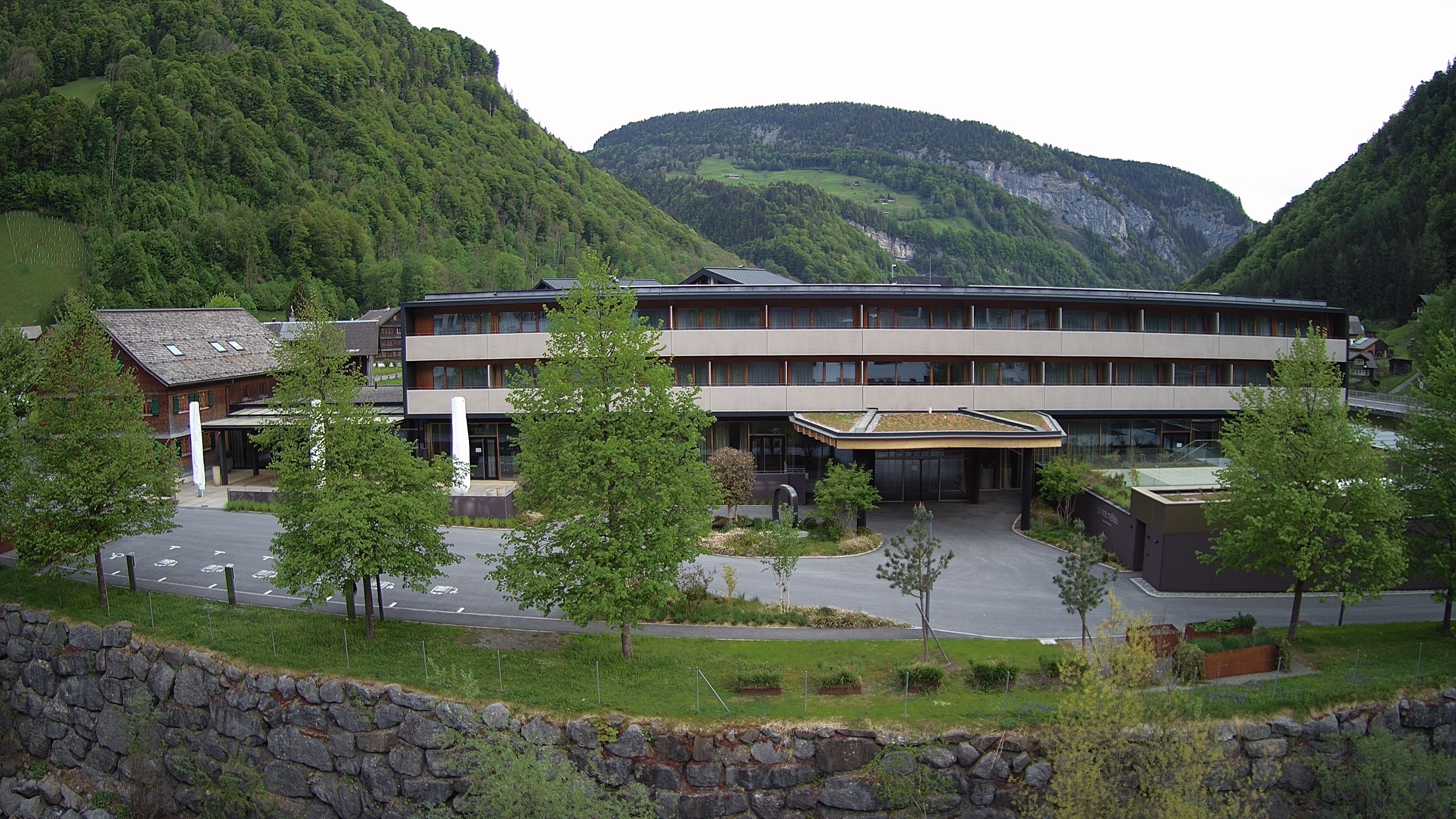 Archiv Foto Webcam Hotel Sonne in Mellau