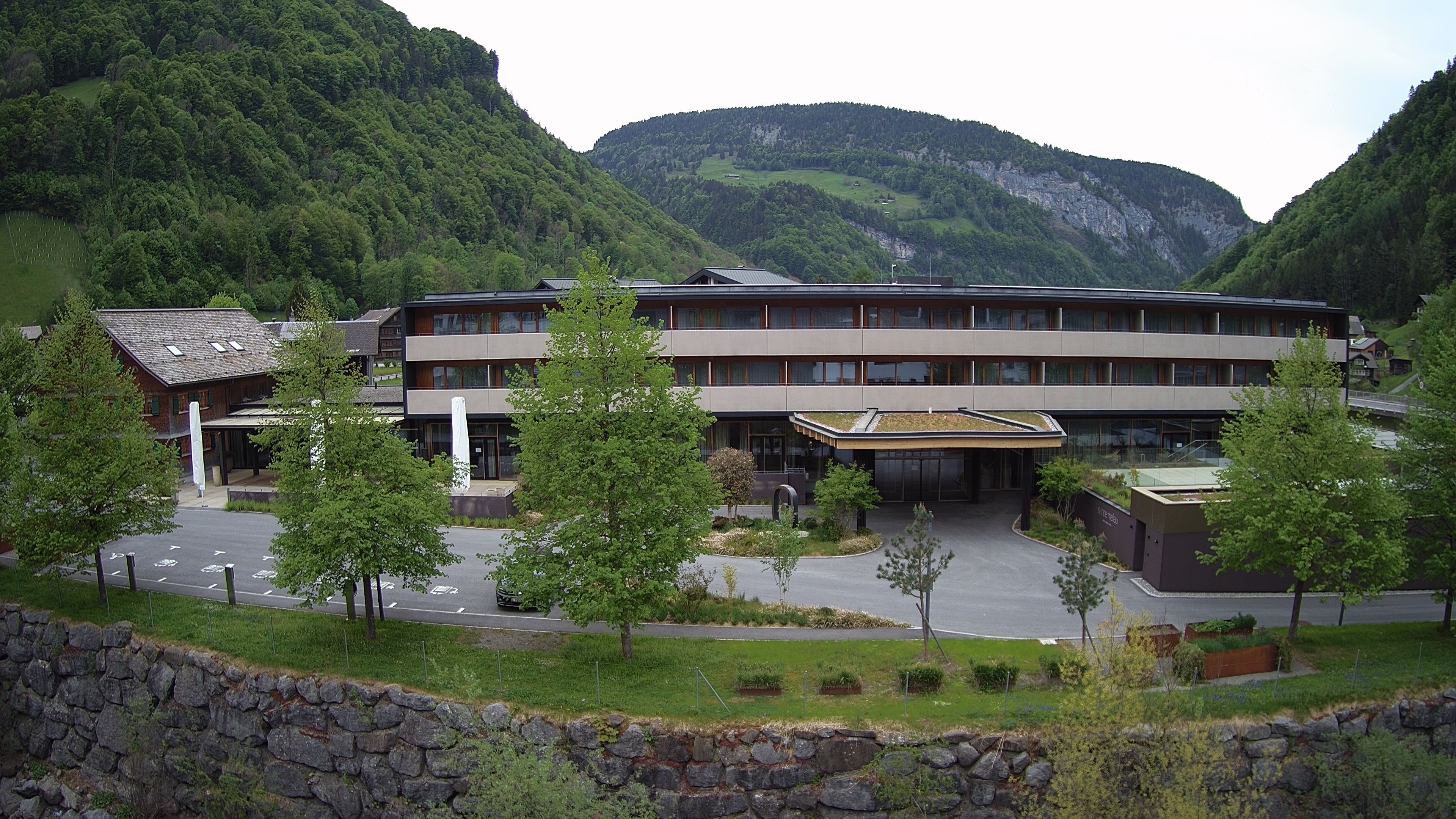 Archiv Foto Webcam Hotel Sonne in Mellau