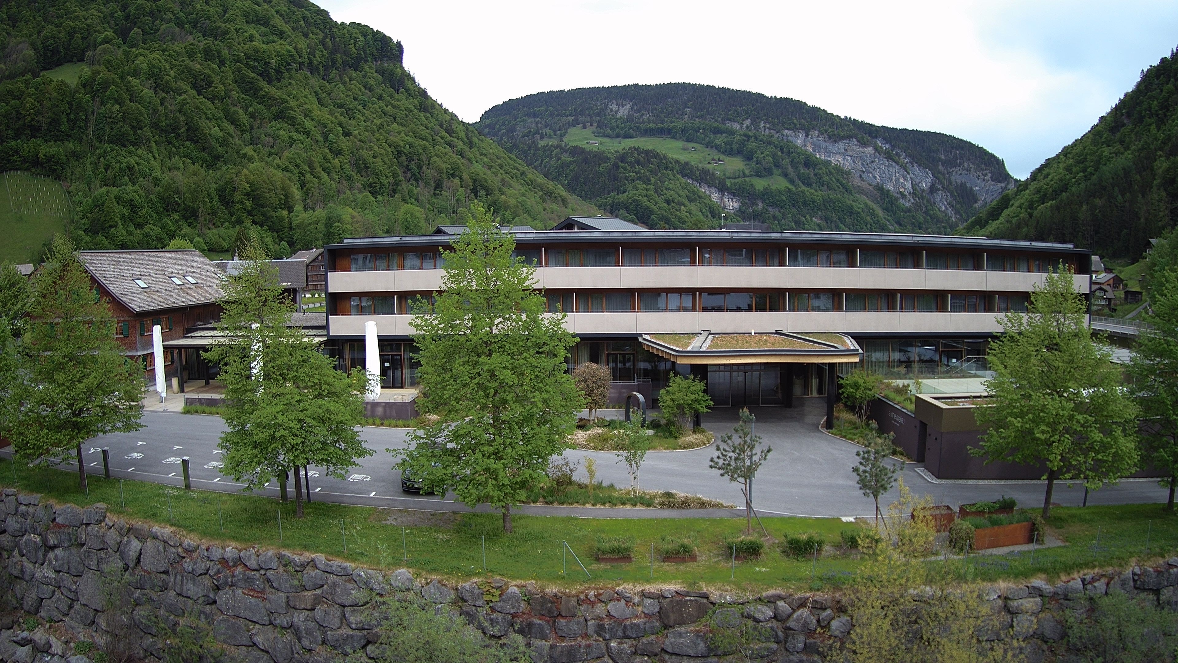 Archiv Foto Webcam Hotel Sonne in Mellau