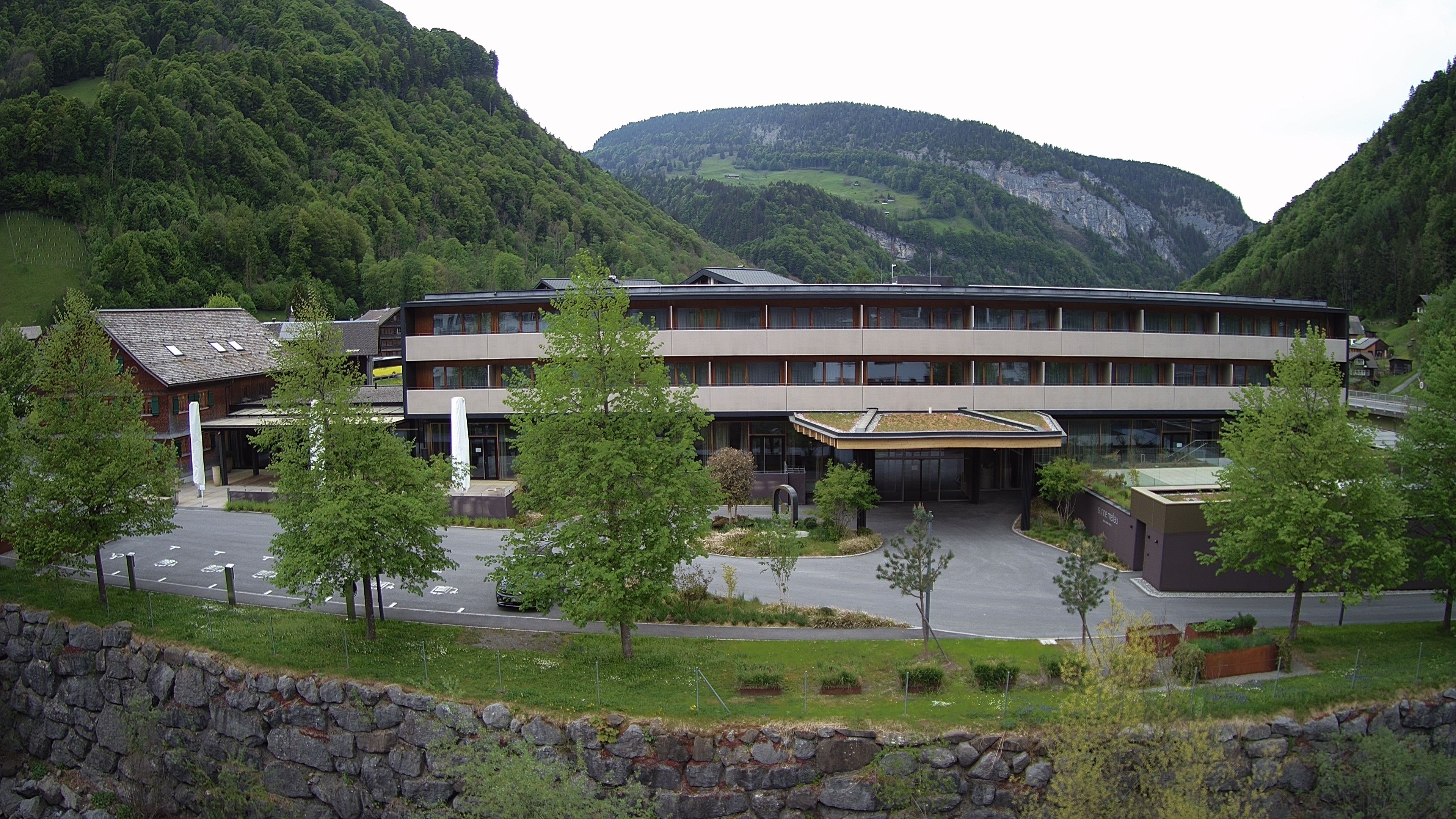 Archiv Foto Webcam Hotel Sonne in Mellau