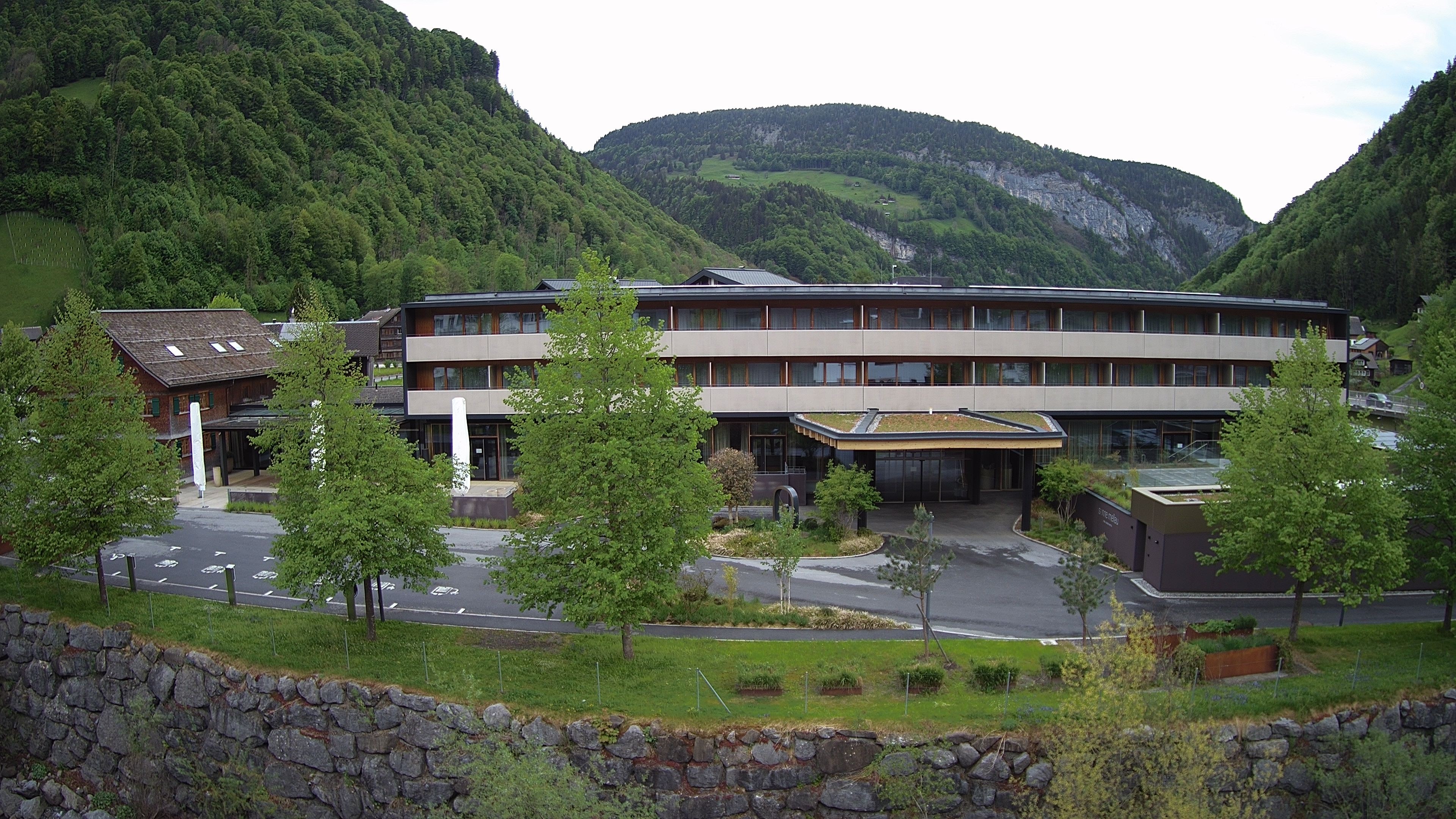 Archiv Foto Webcam Hotel Sonne in Mellau