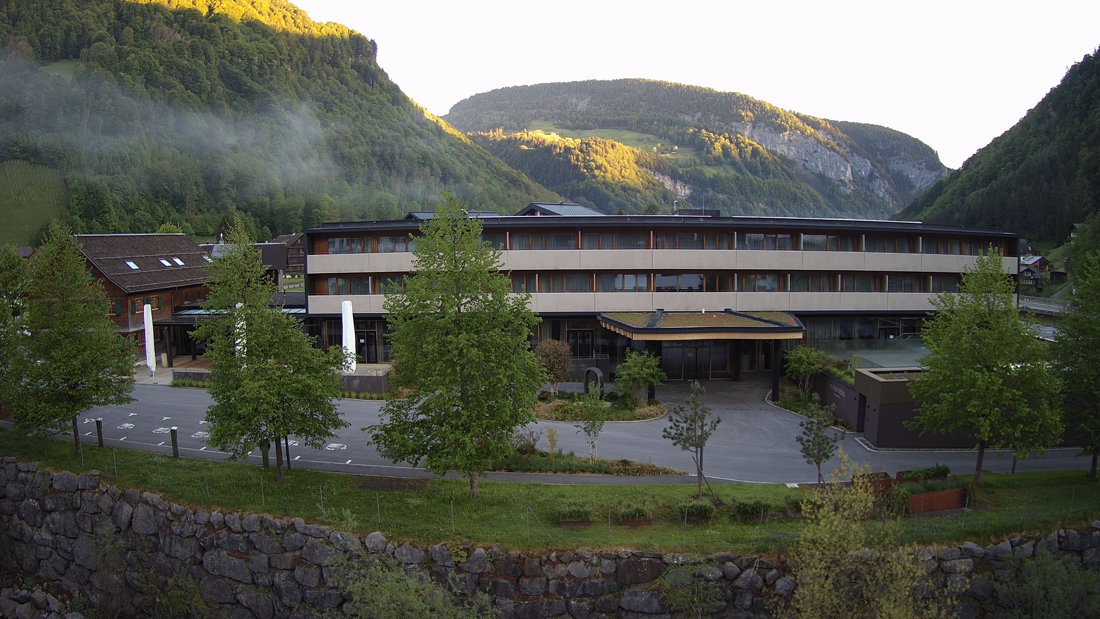 Archiv Foto Webcam Hotel Sonne in Mellau