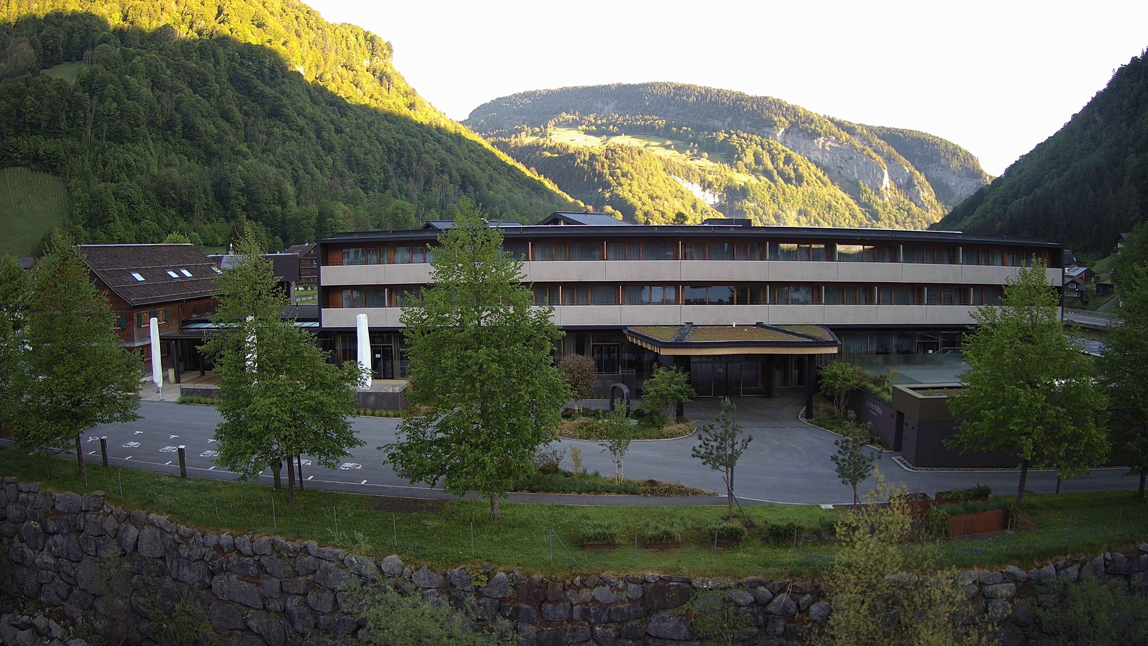 Archiv Foto Webcam Hotel Sonne in Mellau