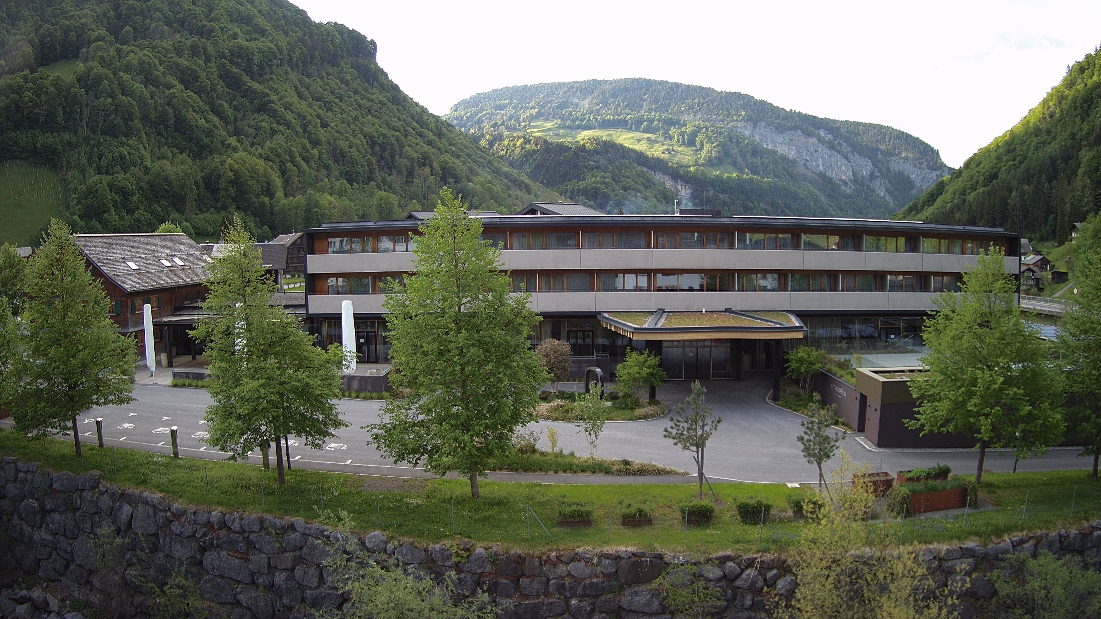 Archiv Foto Webcam Hotel Sonne in Mellau