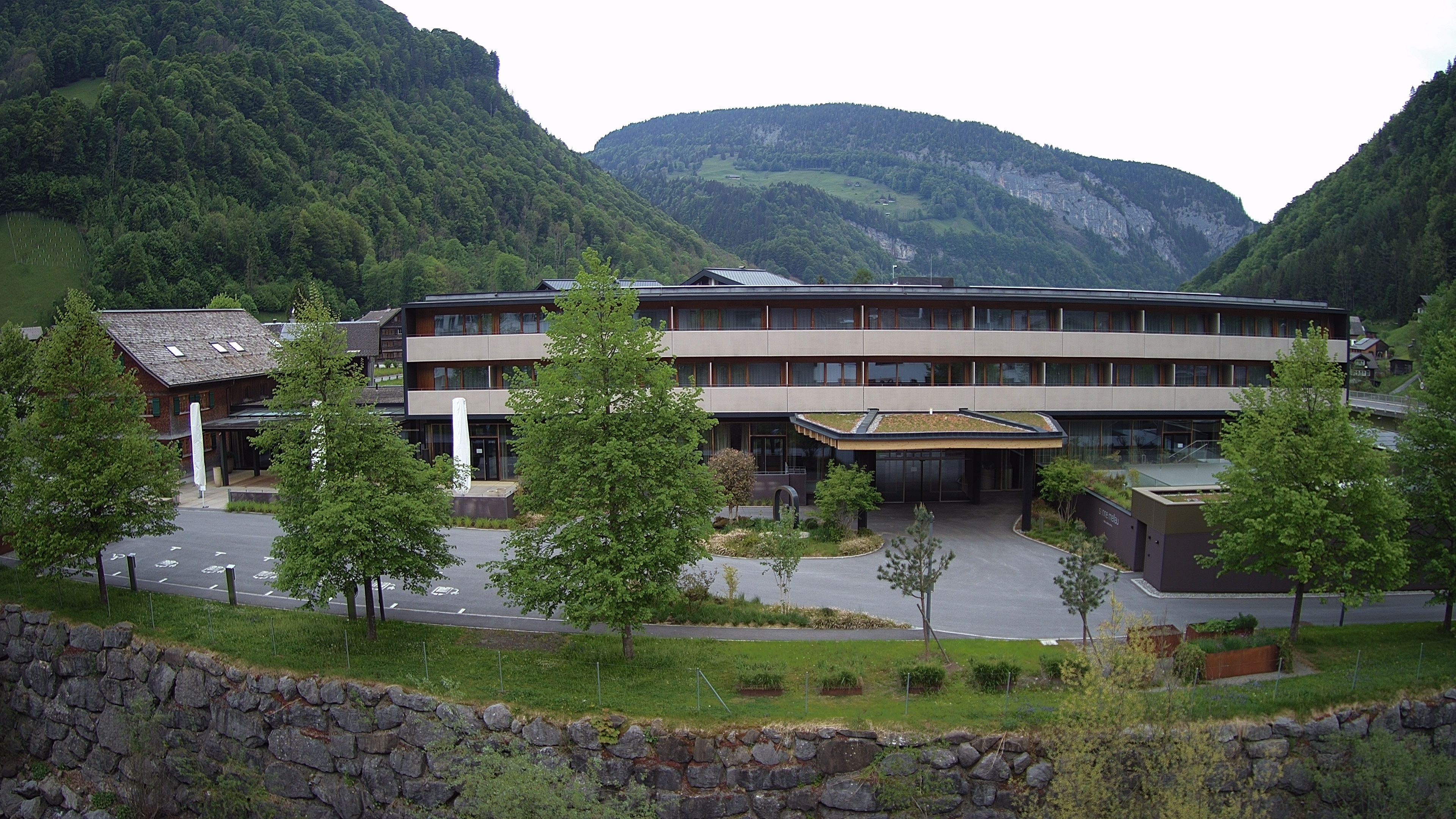 Archiv Foto Webcam Hotel Sonne in Mellau