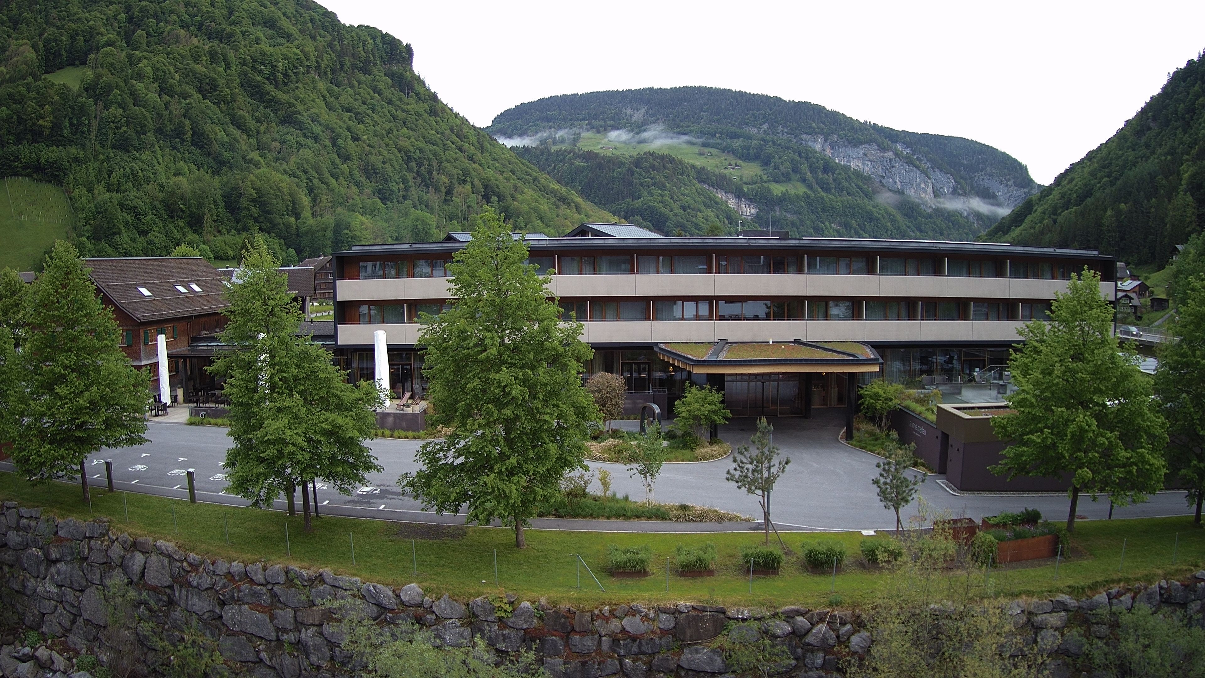 Archiv Foto Webcam Hotel Sonne in Mellau