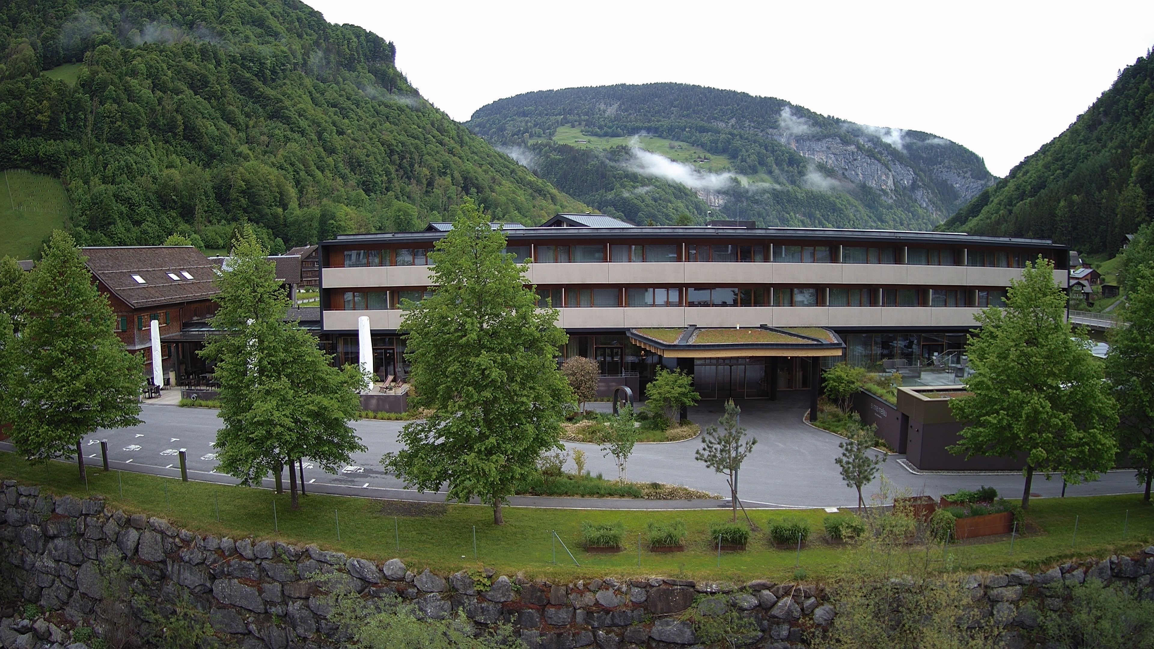 Archiv Foto Webcam Hotel Sonne in Mellau