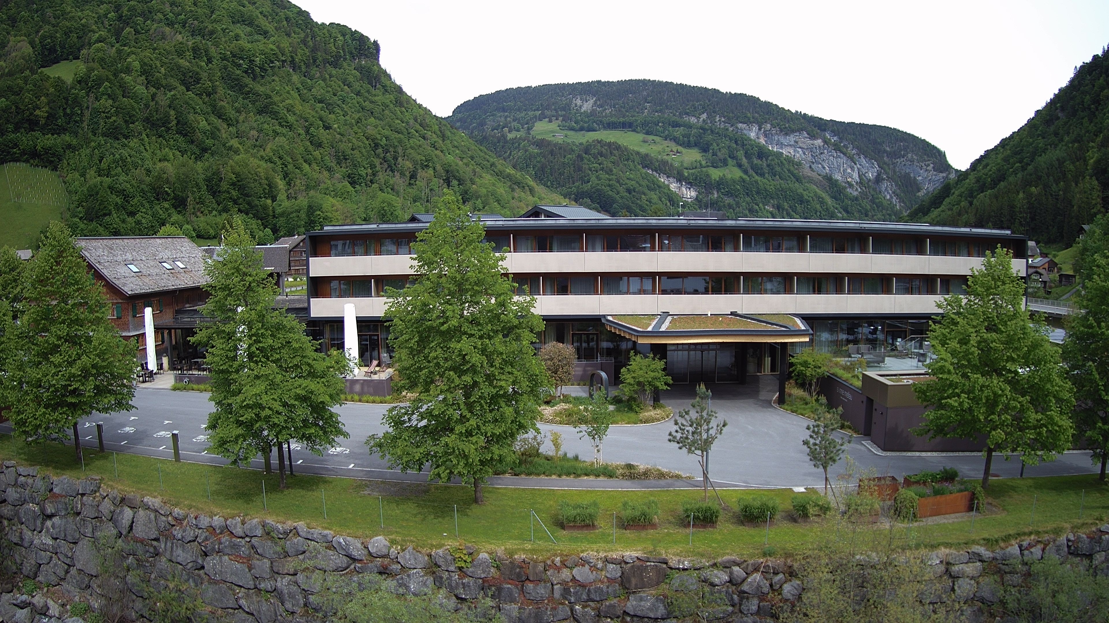 Archiv Foto Webcam Hotel Sonne in Mellau