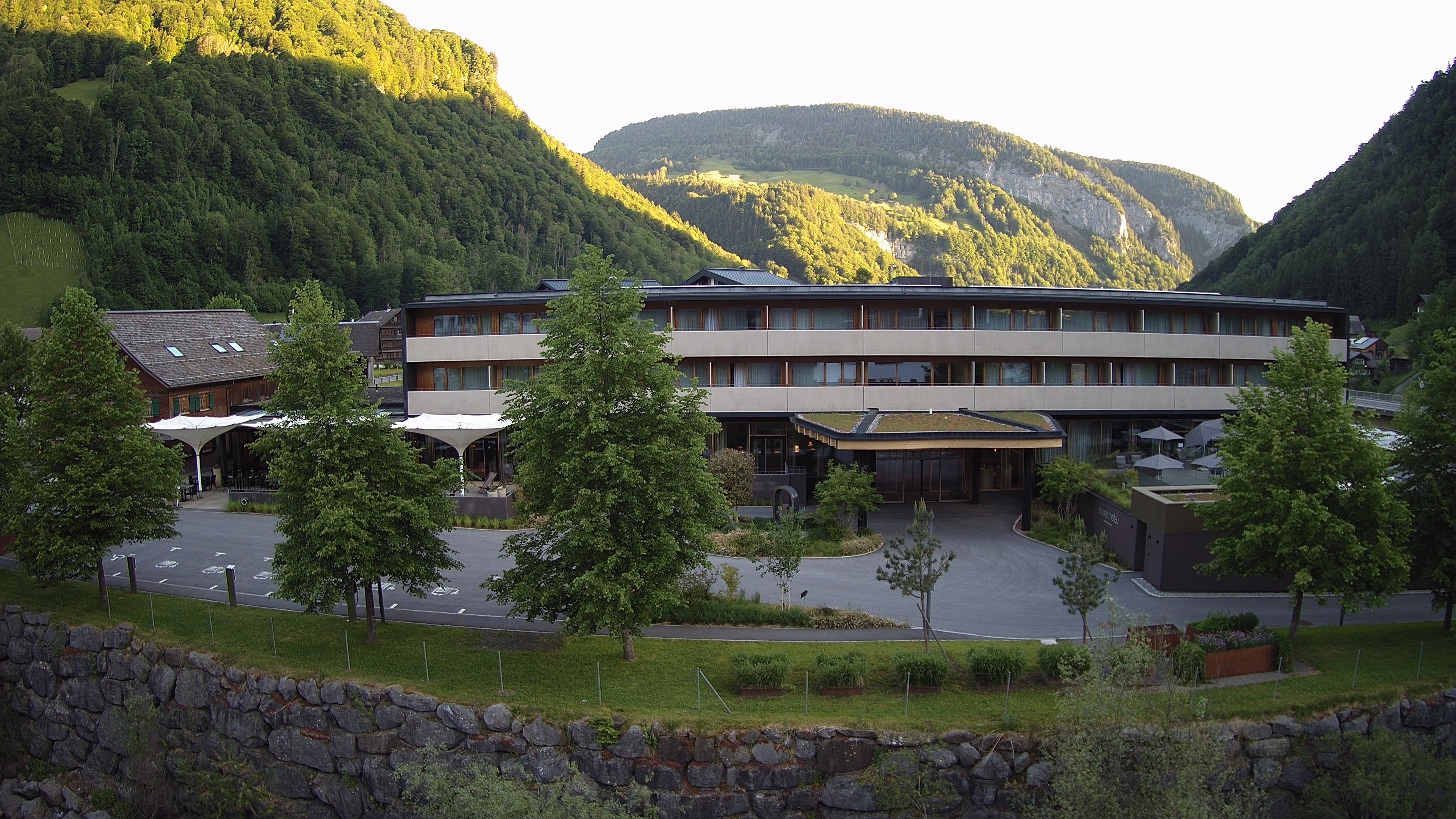 Archiv Foto Webcam Hotel Sonne in Mellau