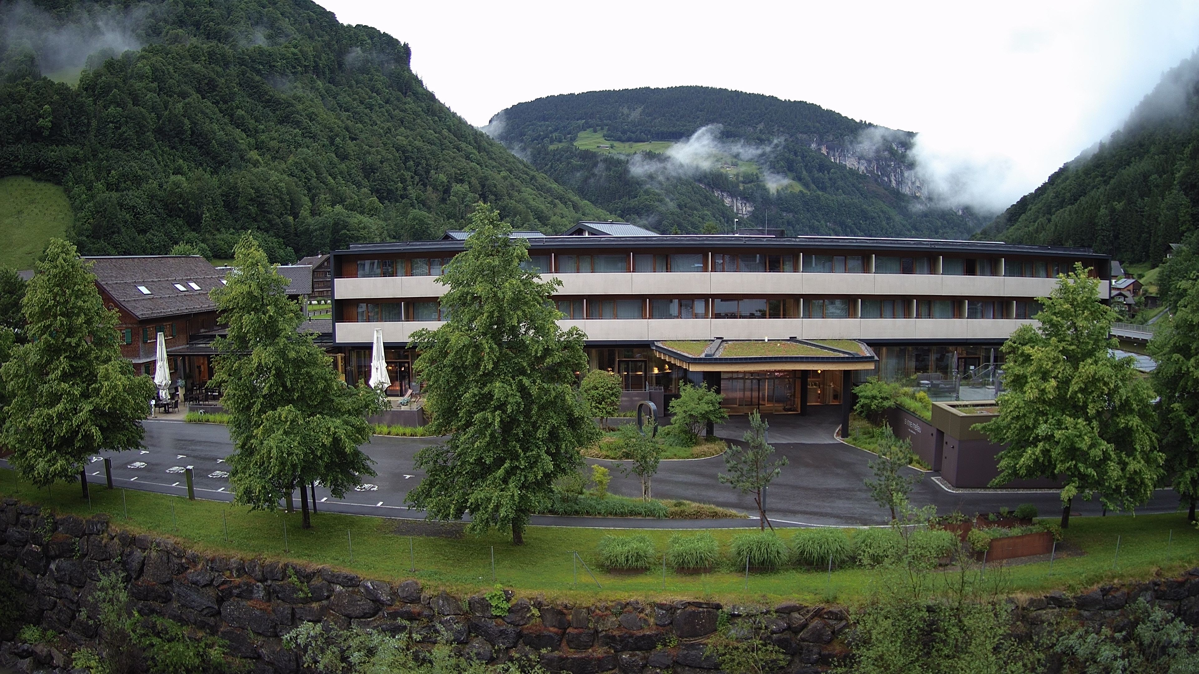 Archiv Foto Webcam Hotel Sonne in Mellau