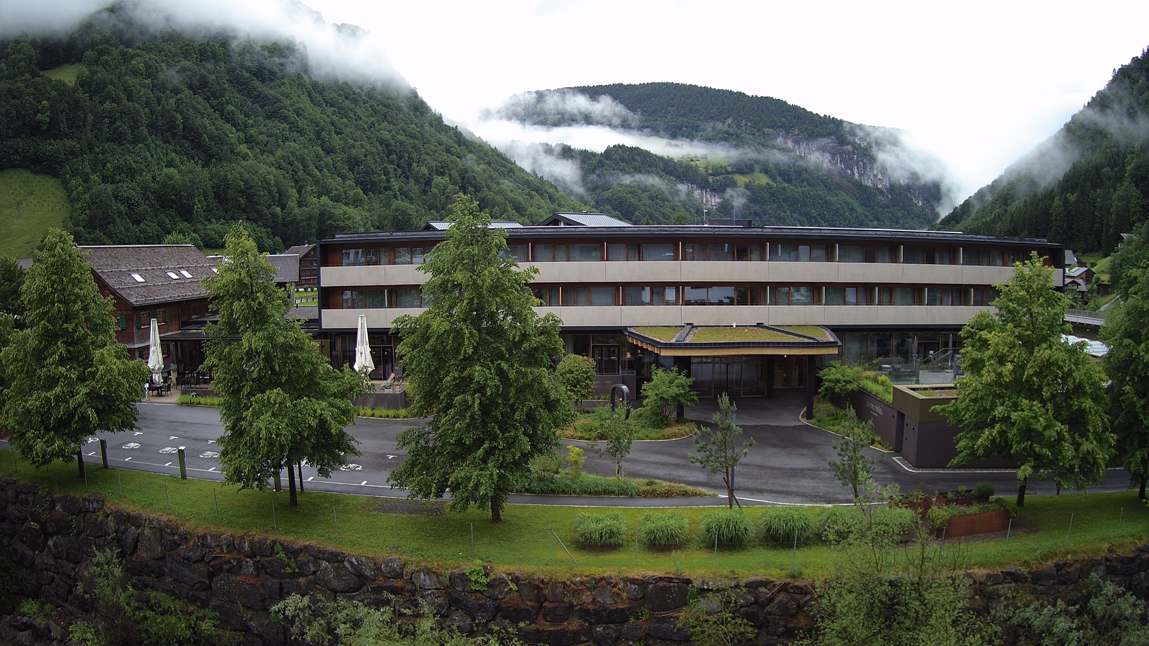 Archiv Foto Webcam Hotel Sonne in Mellau