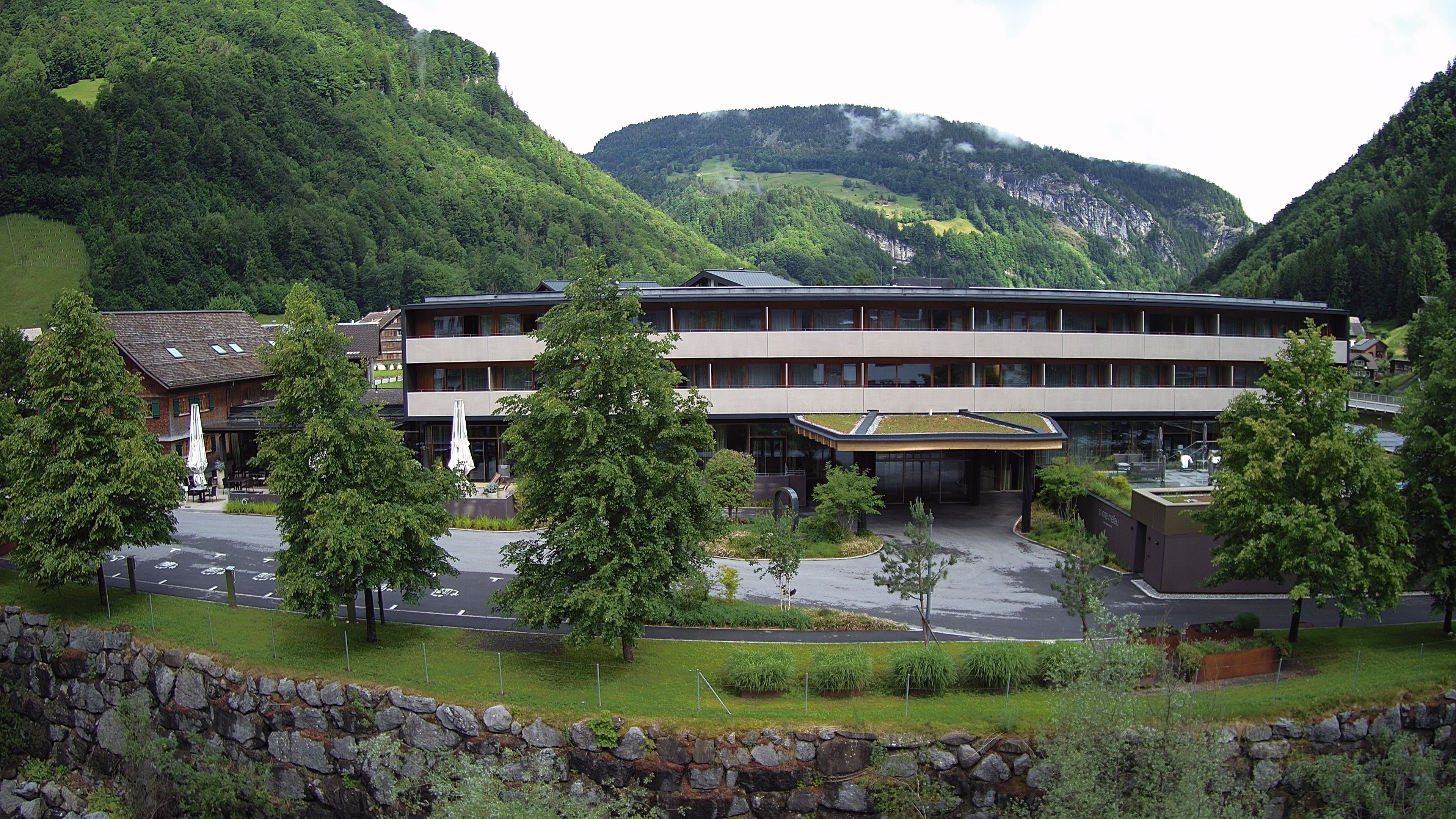 Archiv Foto Webcam Hotel Sonne in Mellau