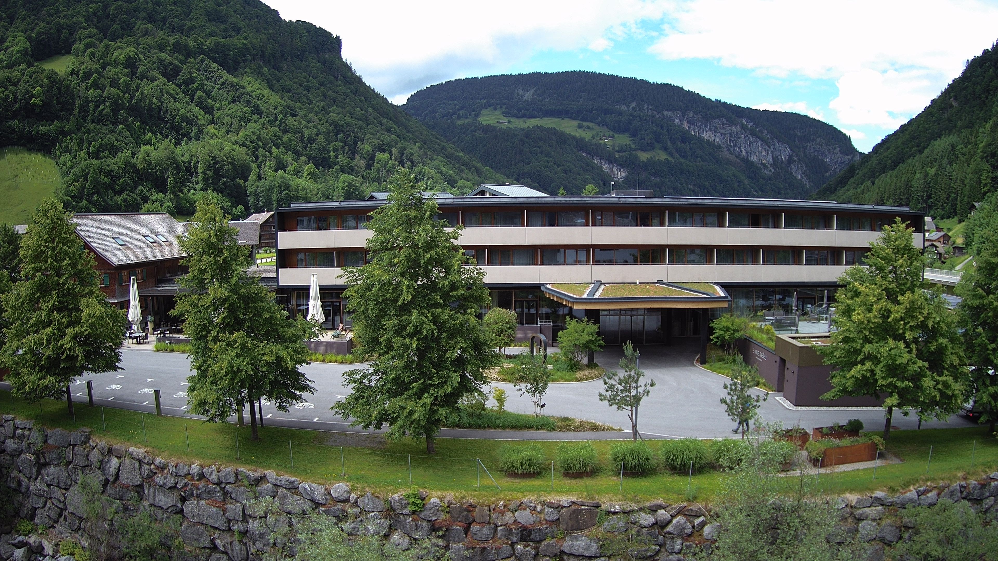 Archiv Foto Webcam Hotel Sonne in Mellau