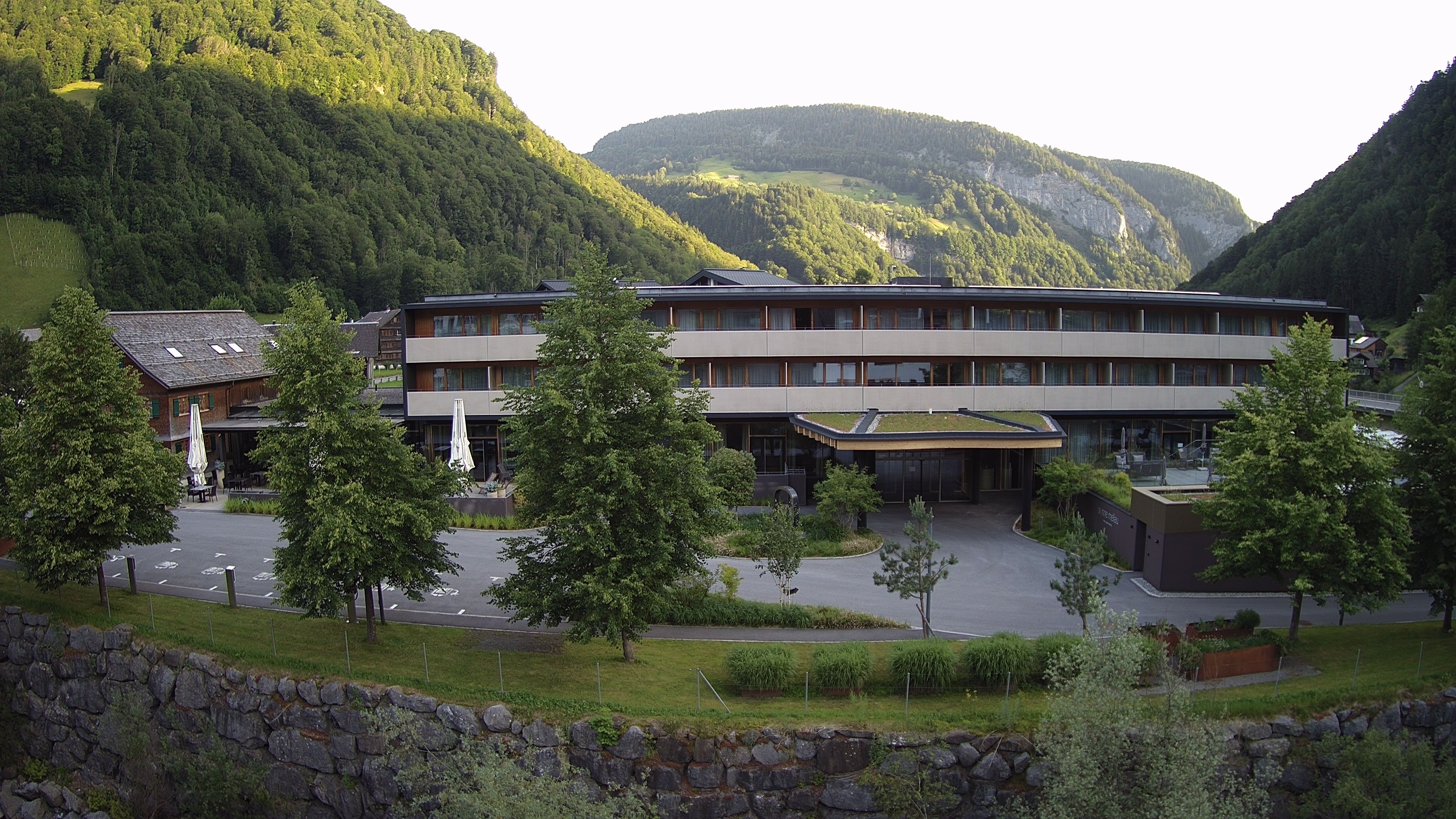 Archiv Foto Webcam Hotel Sonne in Mellau