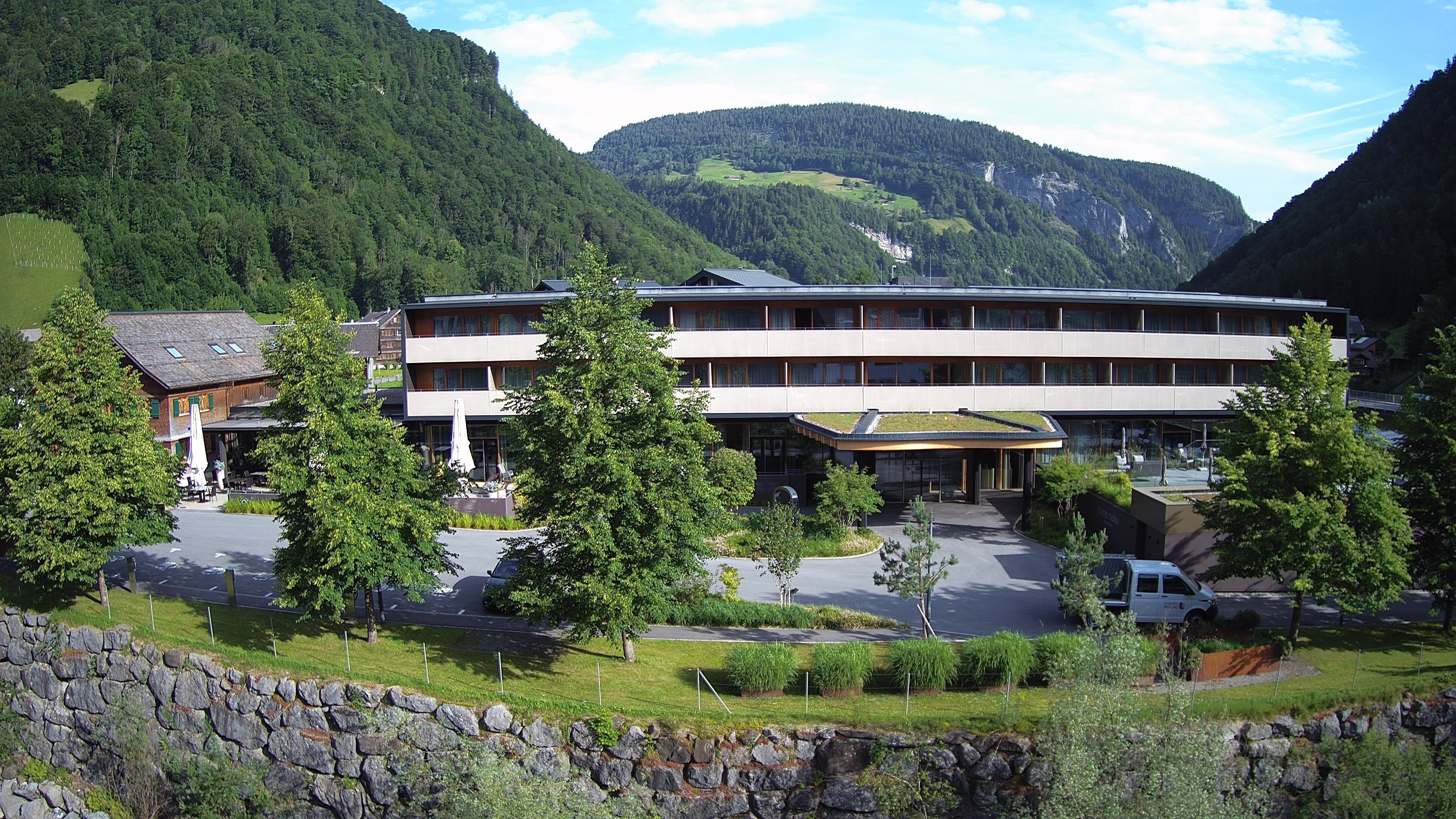 Archived image Webcam Mellau: Hotel Sonne
