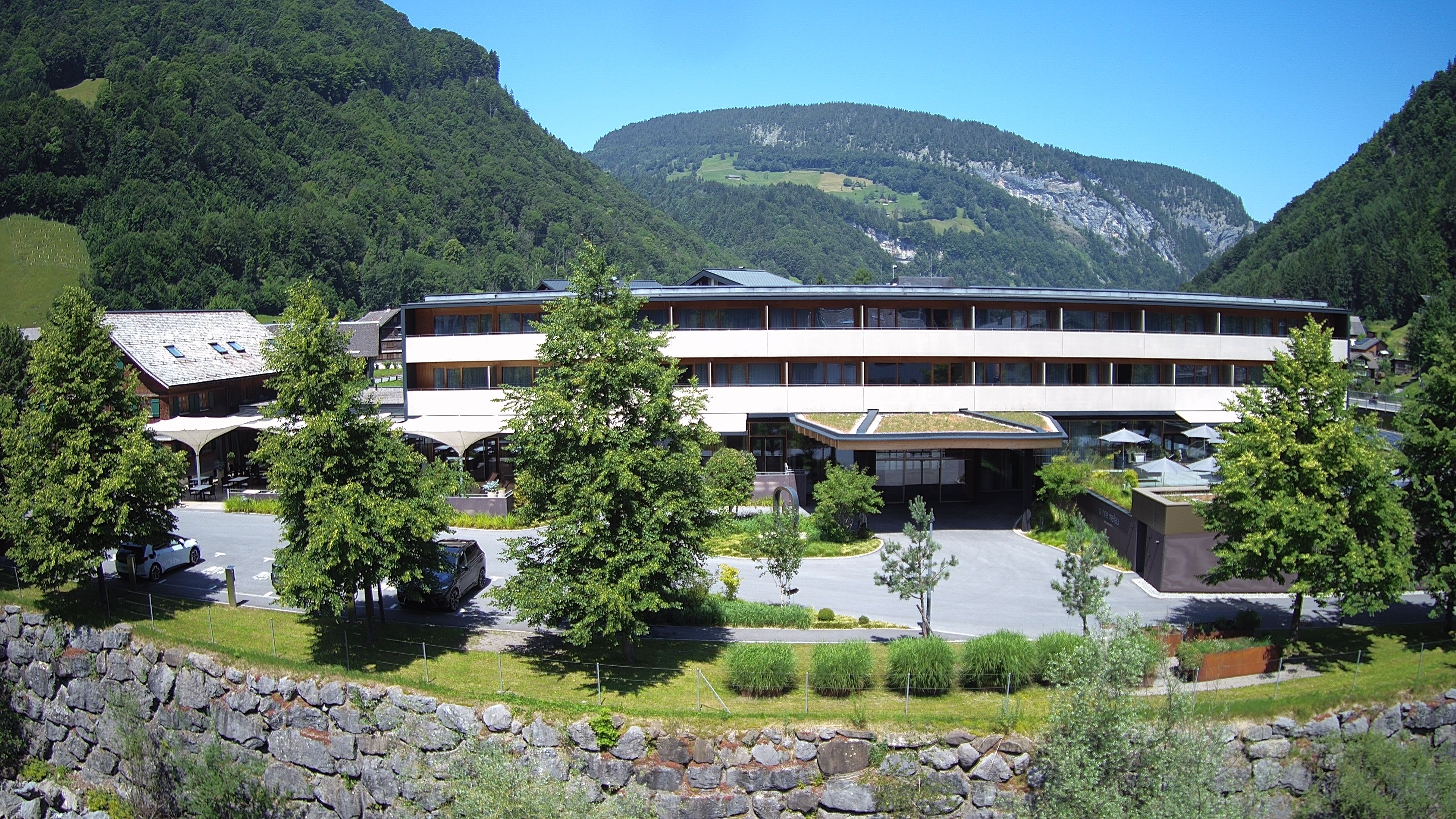 Archiv Foto Webcam Hotel Sonne in Mellau