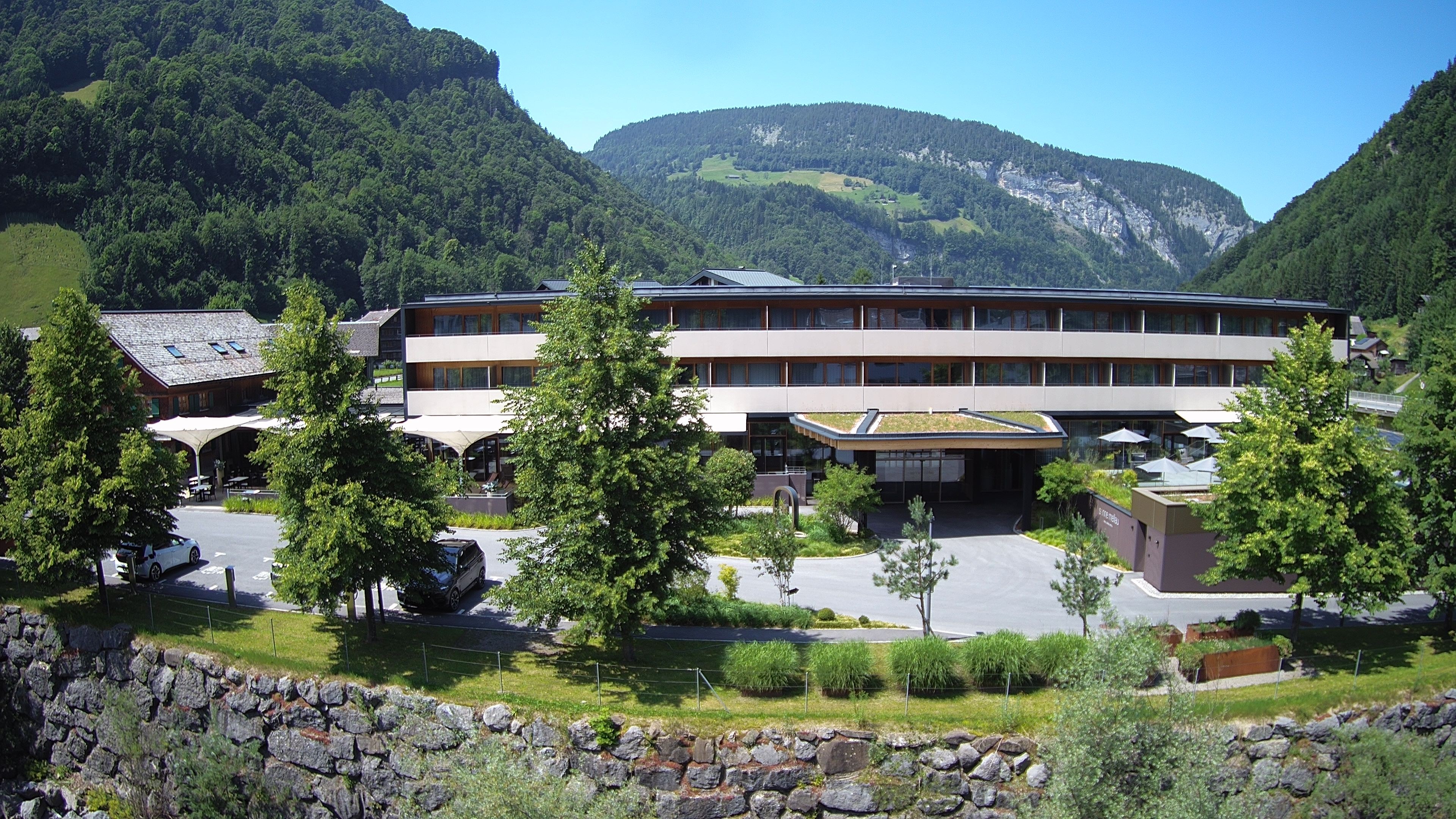 Archiv Foto Webcam Hotel Sonne in Mellau