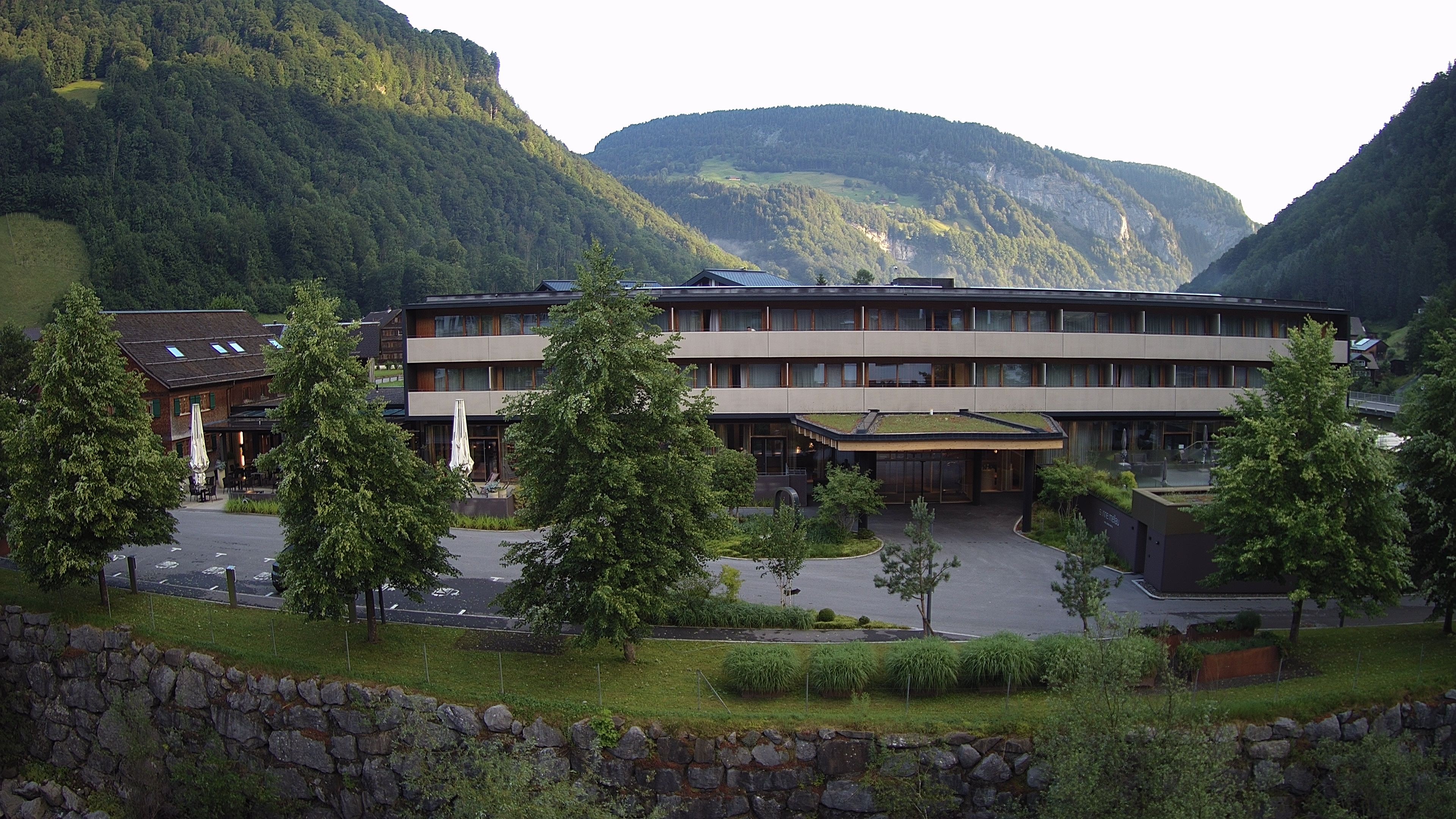 Archiv Foto Webcam Hotel Sonne in Mellau