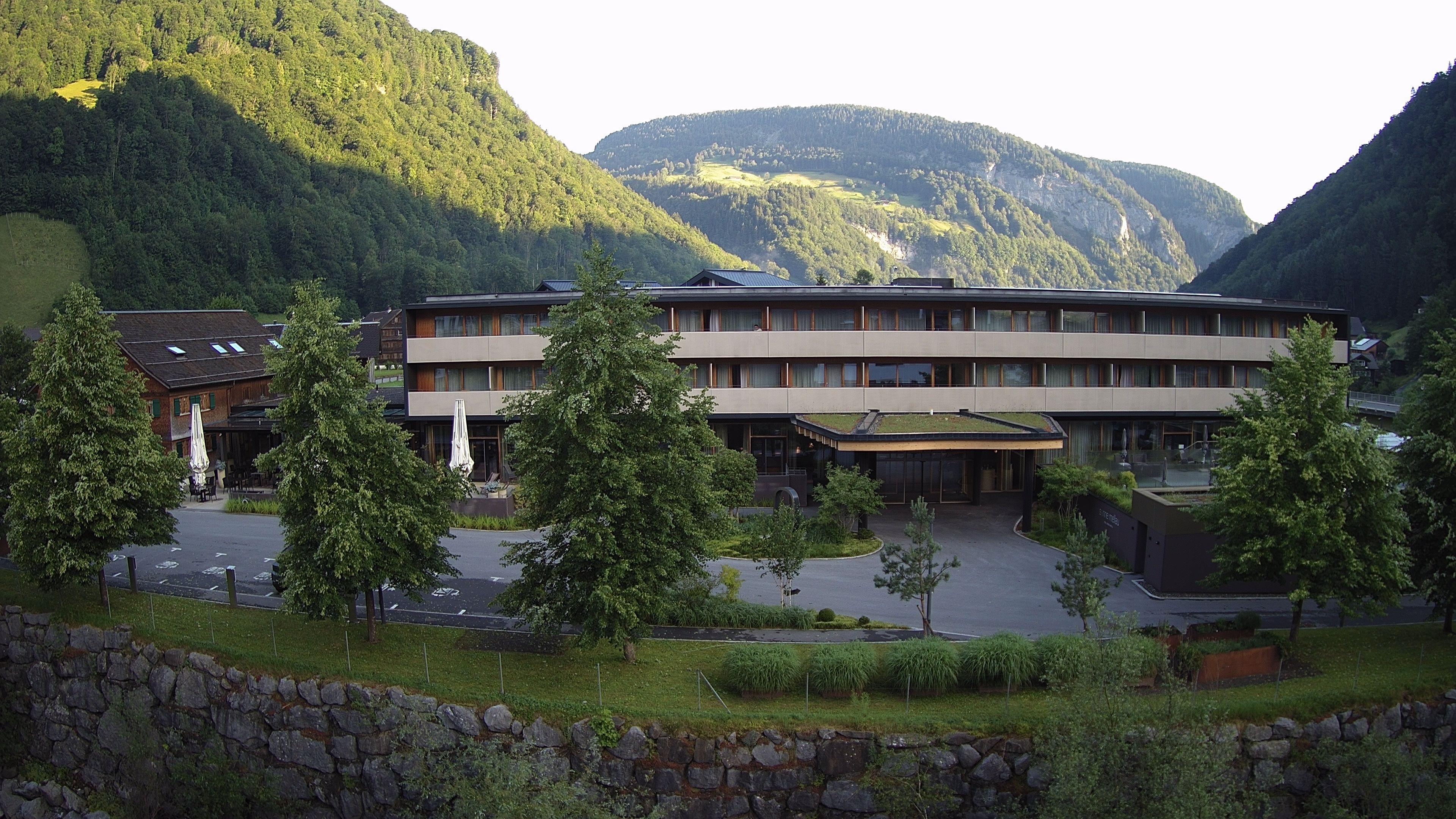 Archiv Foto Webcam Hotel Sonne in Mellau