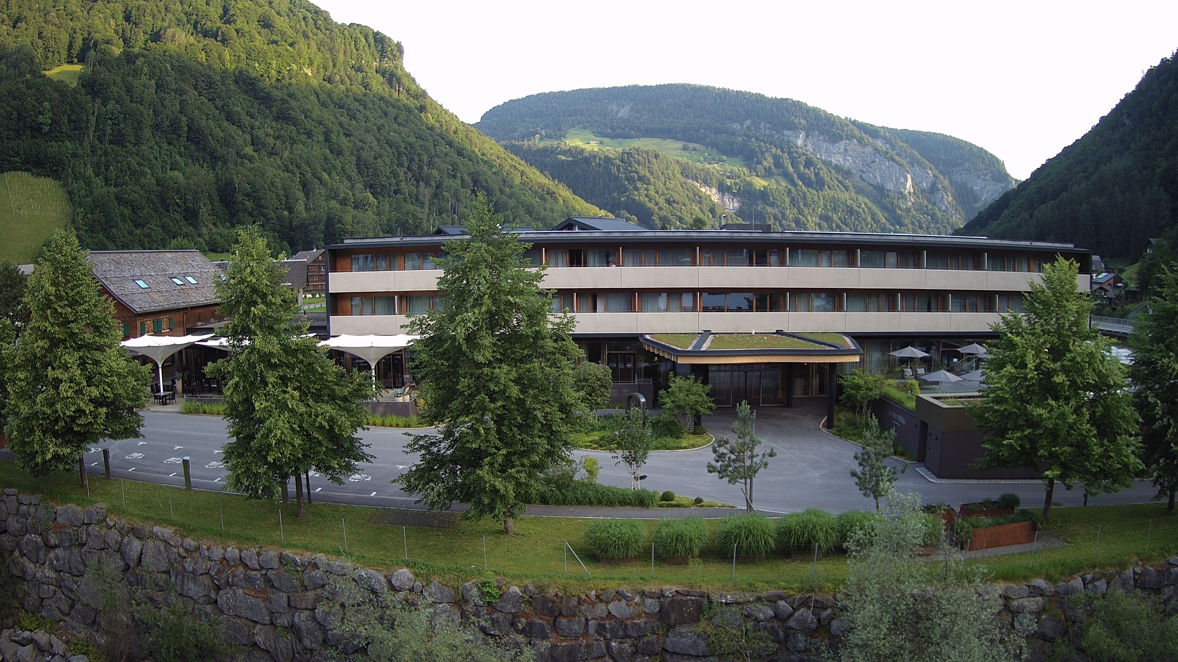 Archiv Foto Webcam Hotel Sonne in Mellau
