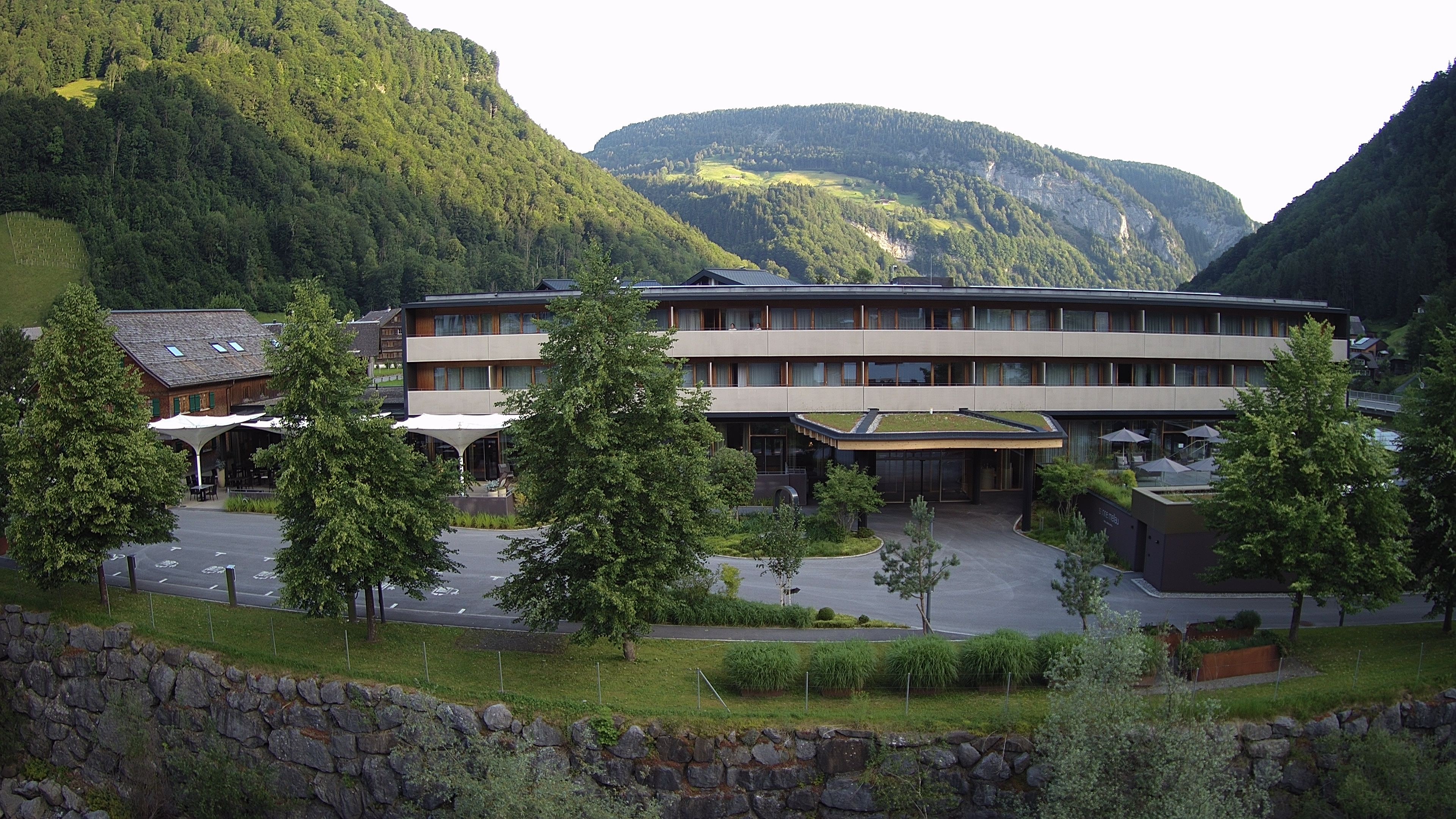 Archiv Foto Webcam Hotel Sonne in Mellau