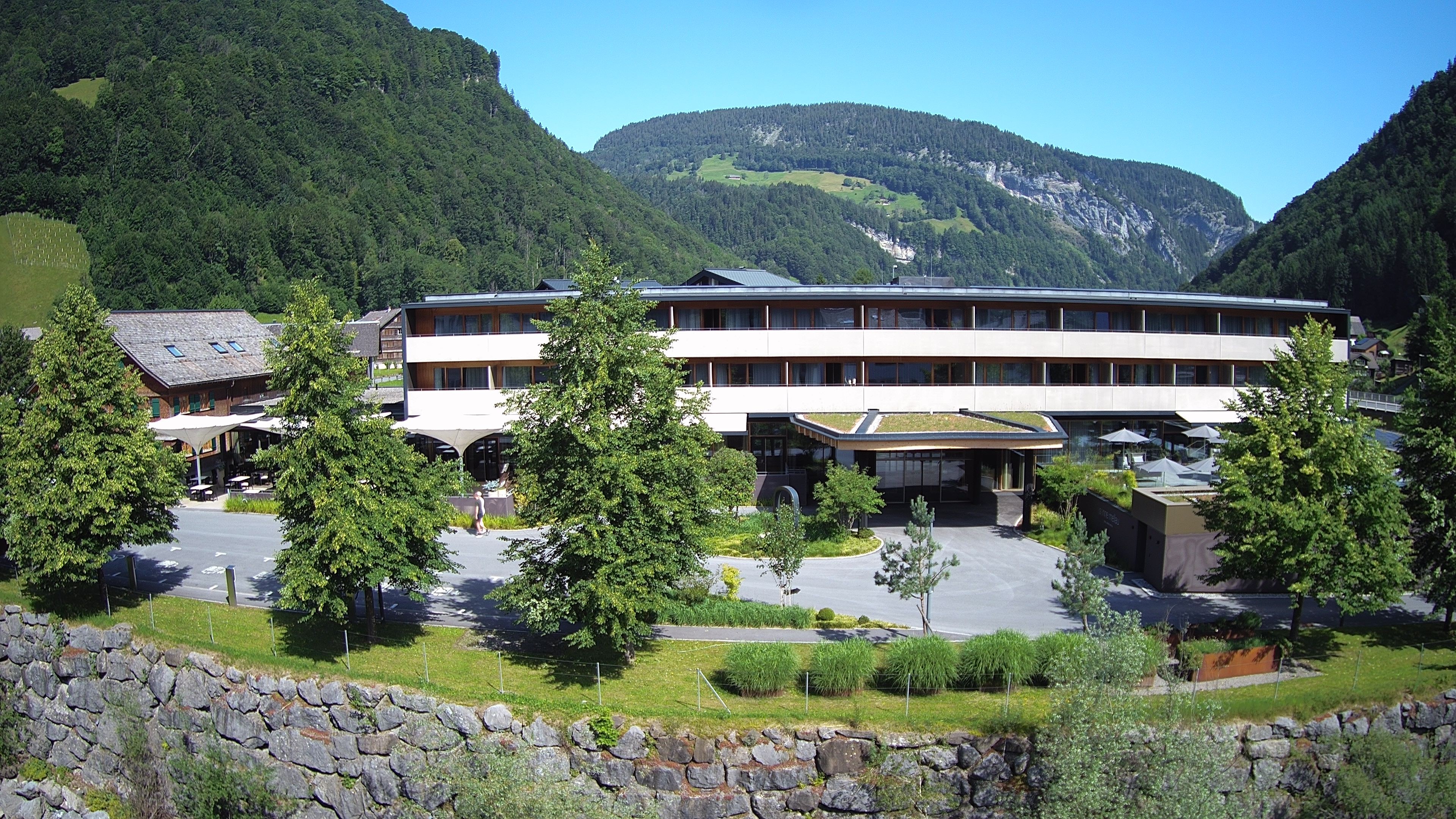 Archiv Foto Webcam Hotel Sonne in Mellau