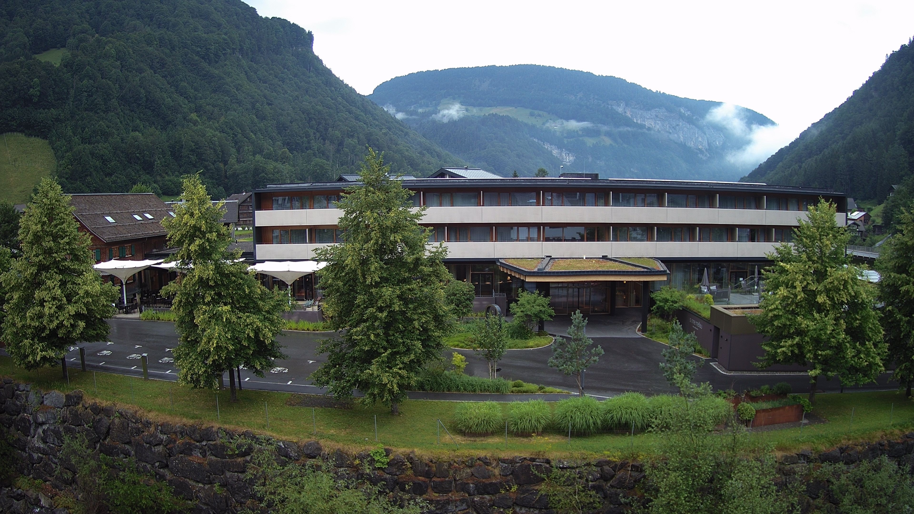 Archiv Foto Webcam Hotel Sonne in Mellau