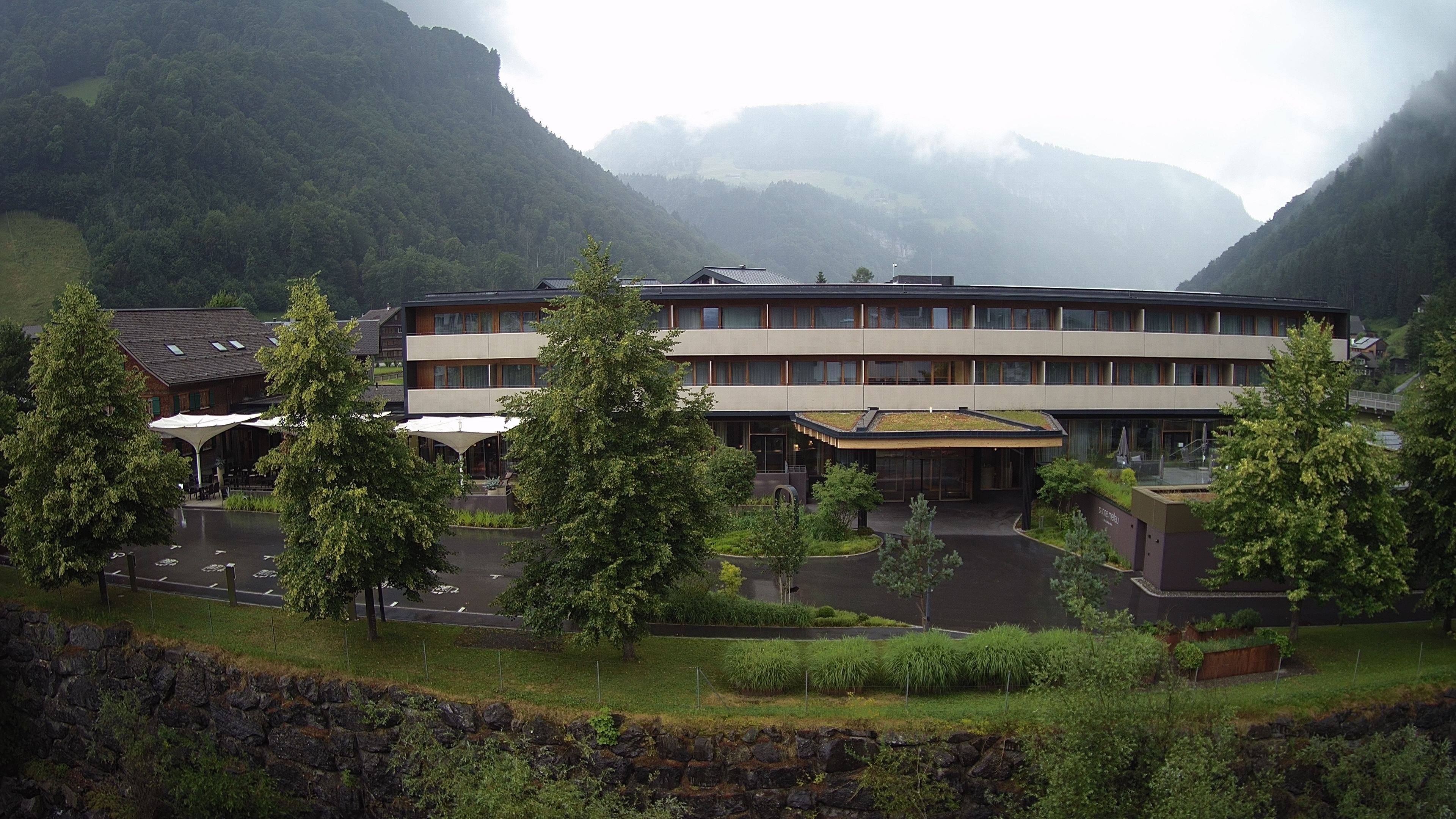 Archiv Foto Webcam Hotel Sonne in Mellau