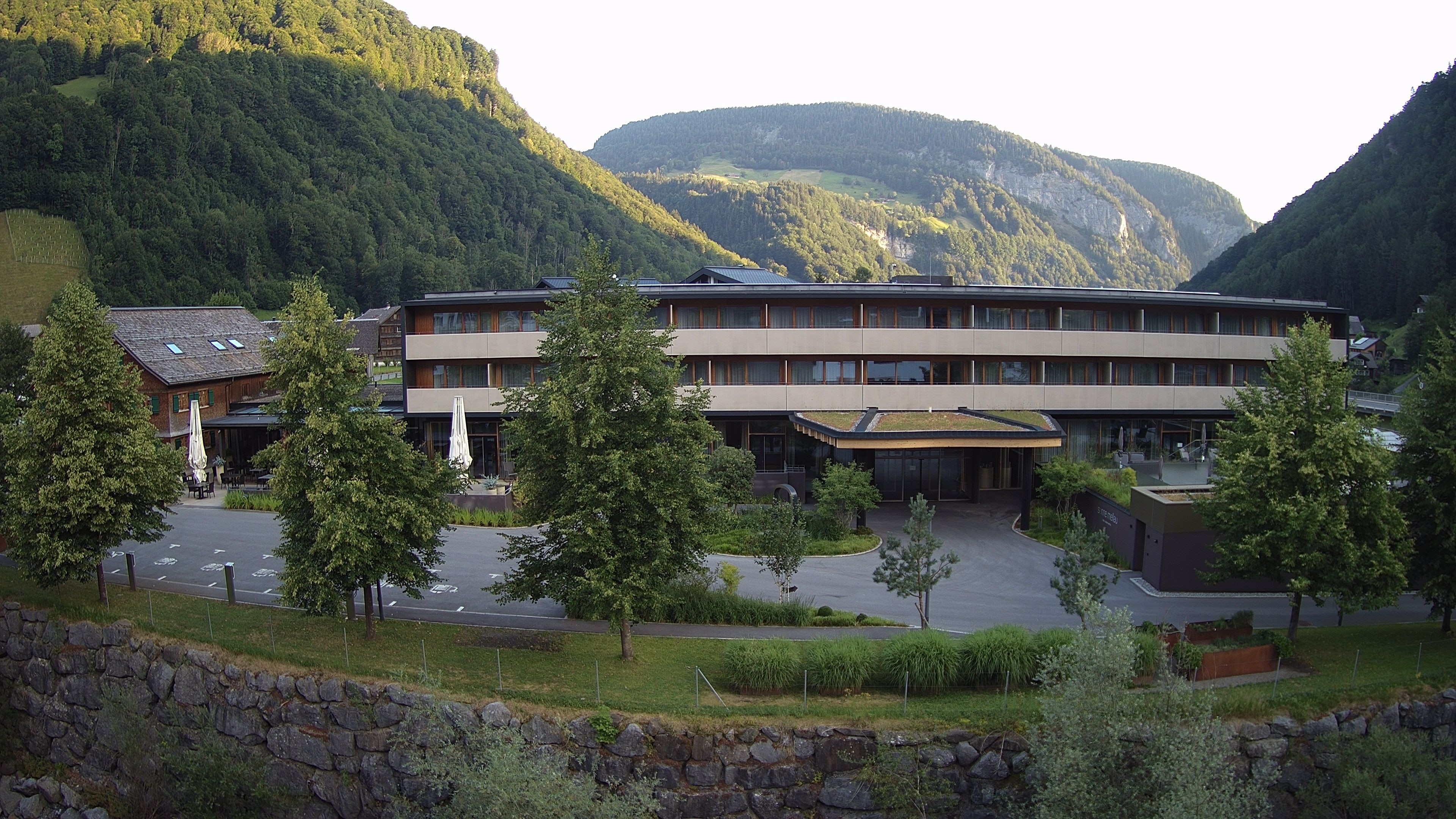 Archiv Foto Webcam Hotel Sonne in Mellau