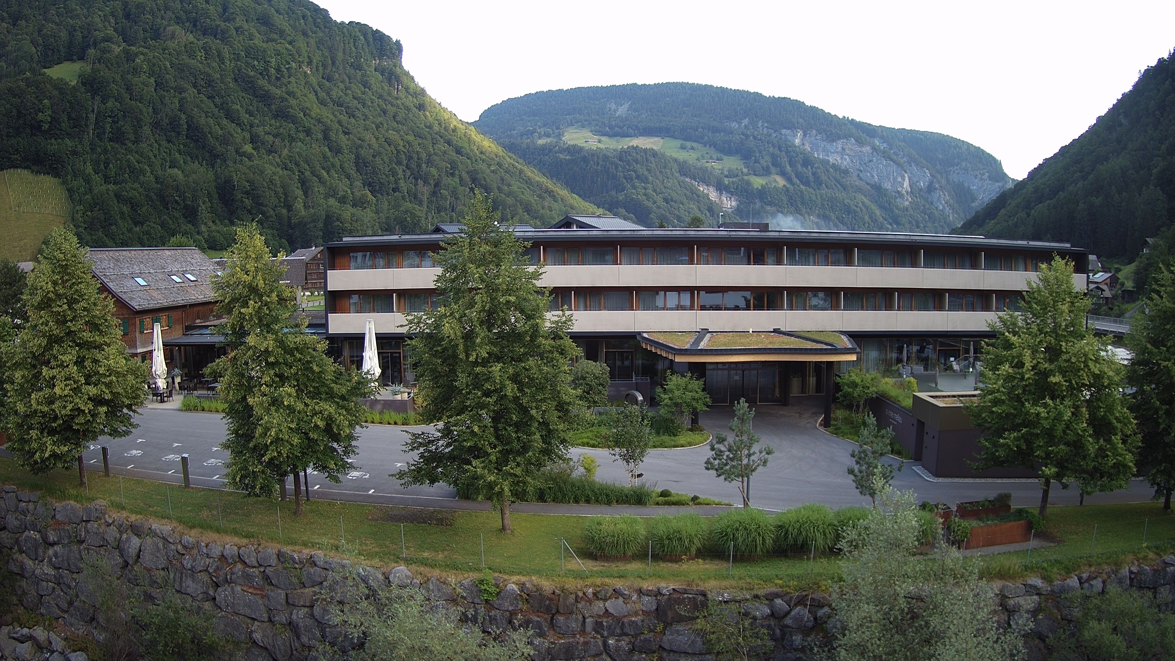 Archiv Foto Webcam Hotel Sonne in Mellau