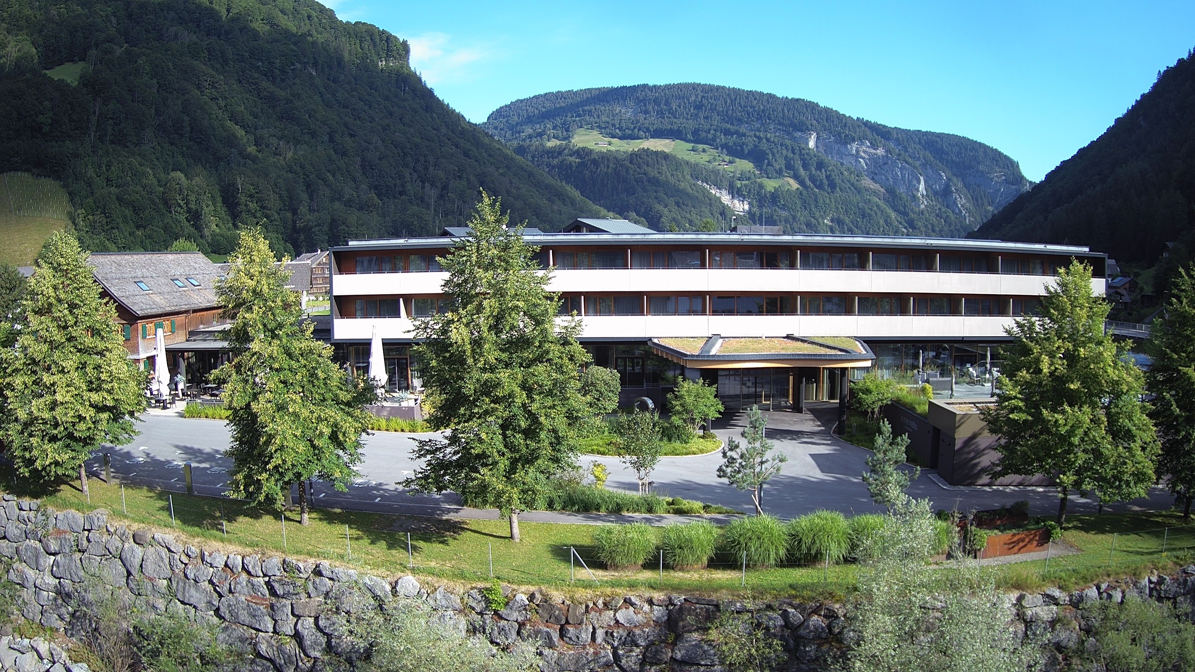 Archiv Foto Webcam Hotel Sonne in Mellau