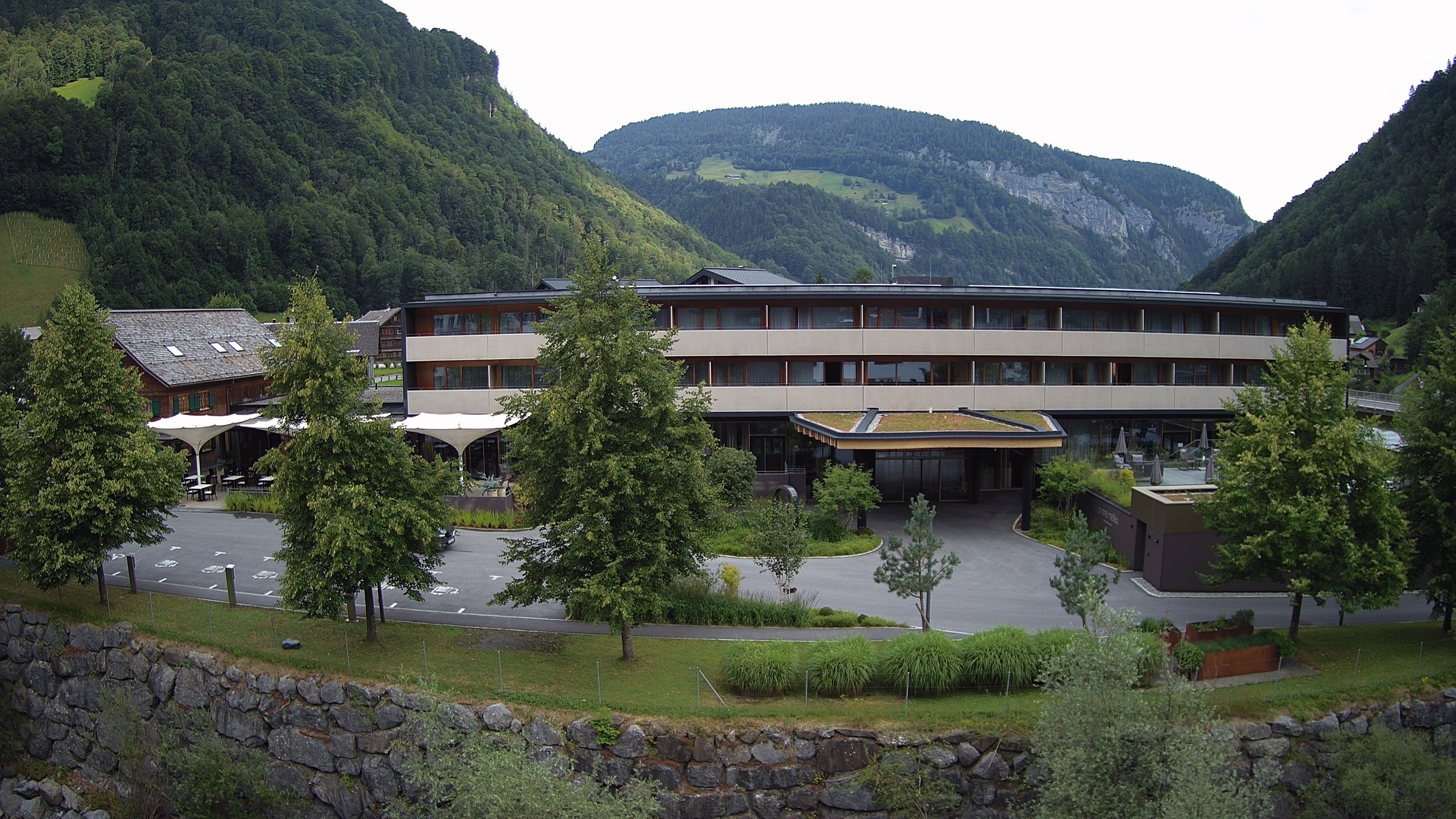 Archiv Foto Webcam Hotel Sonne in Mellau