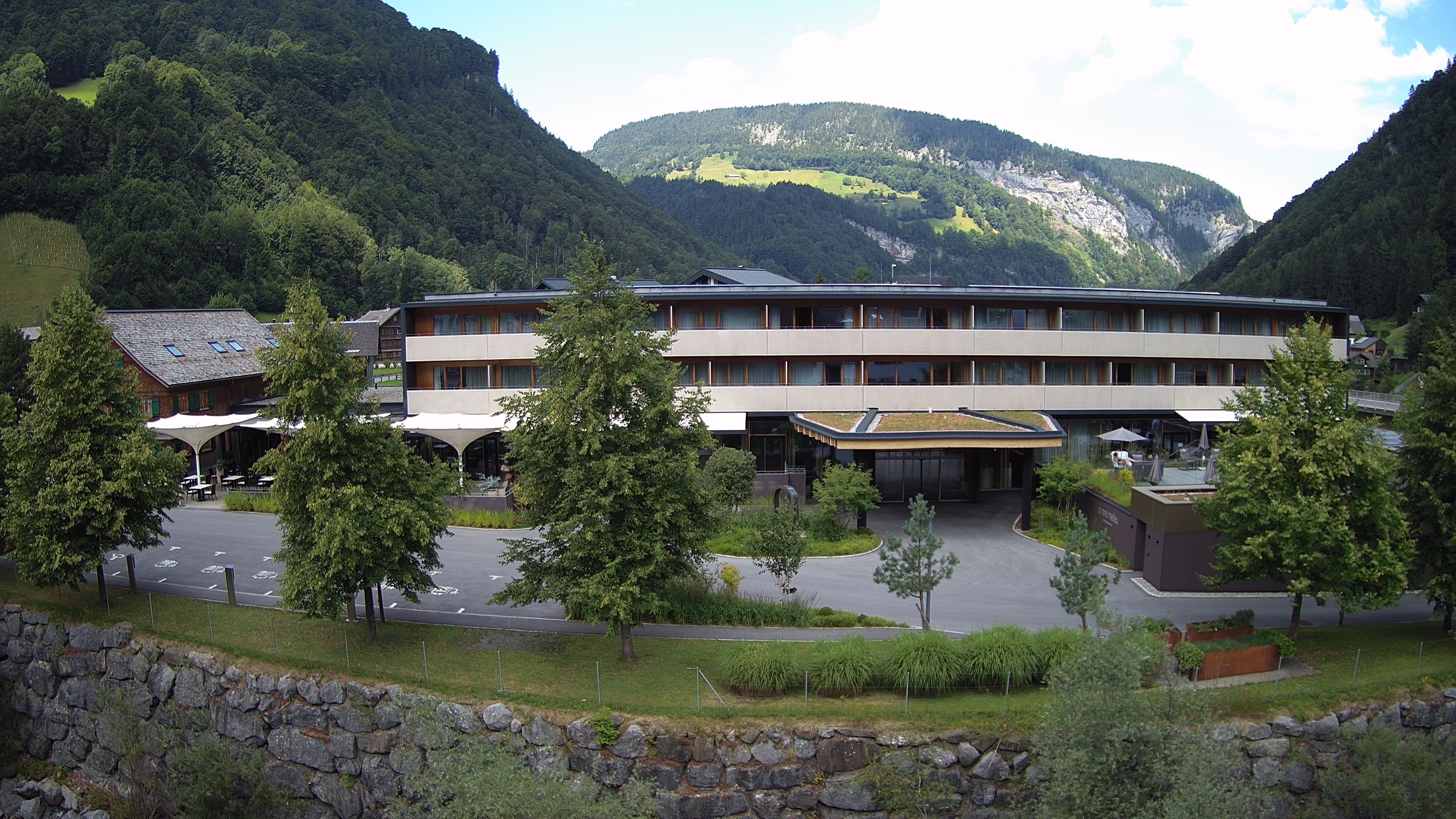 Archiv Foto Webcam Hotel Sonne in Mellau