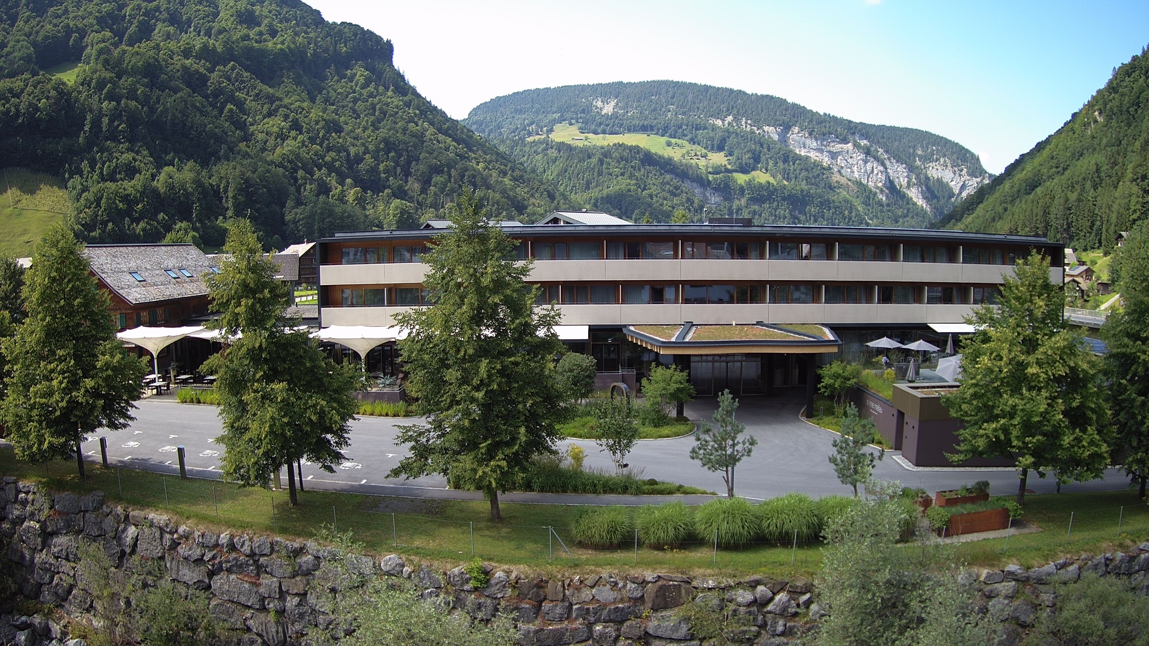 Archiv Foto Webcam Hotel Sonne in Mellau