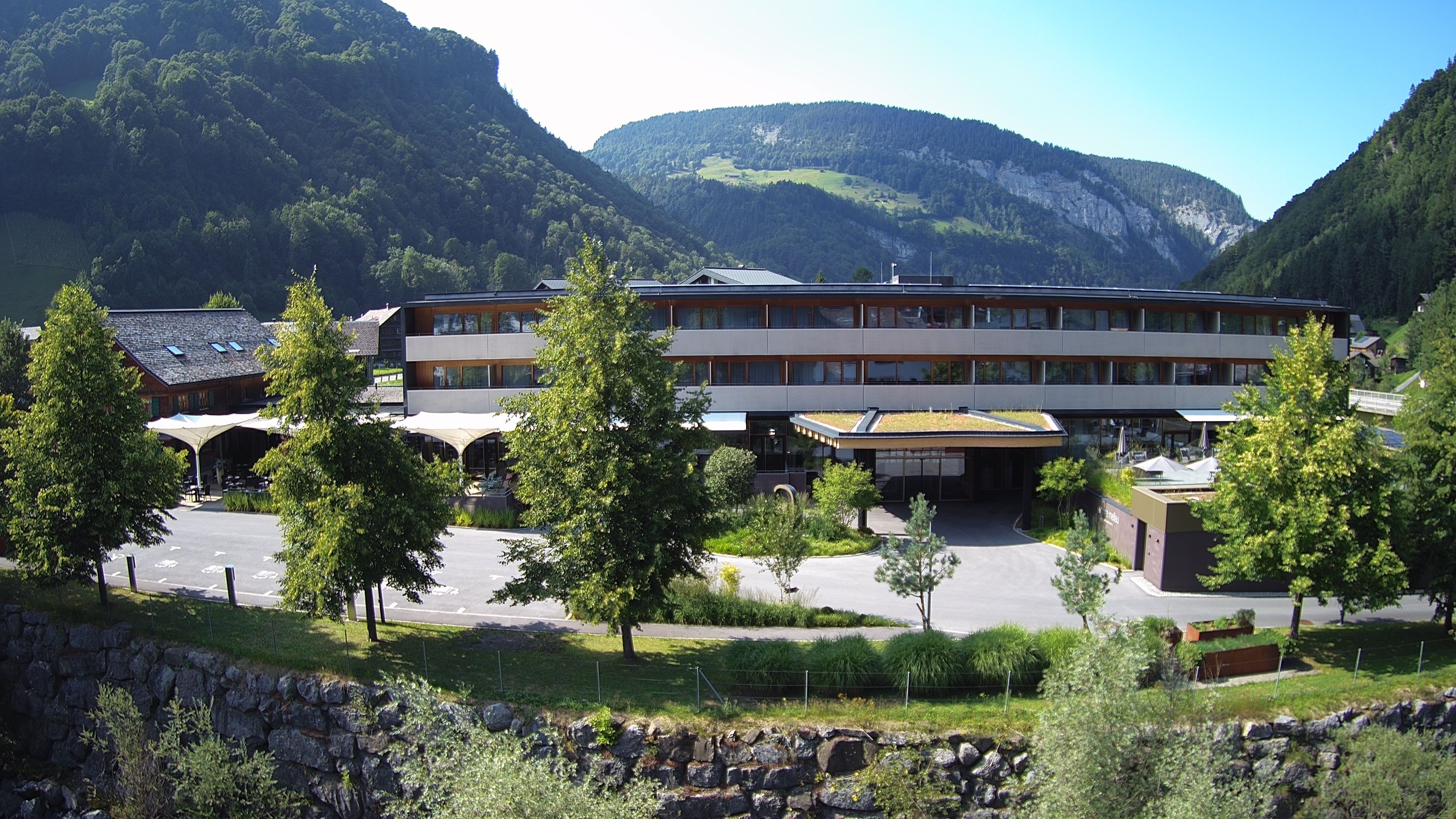 Archiv Foto Webcam Hotel Sonne in Mellau