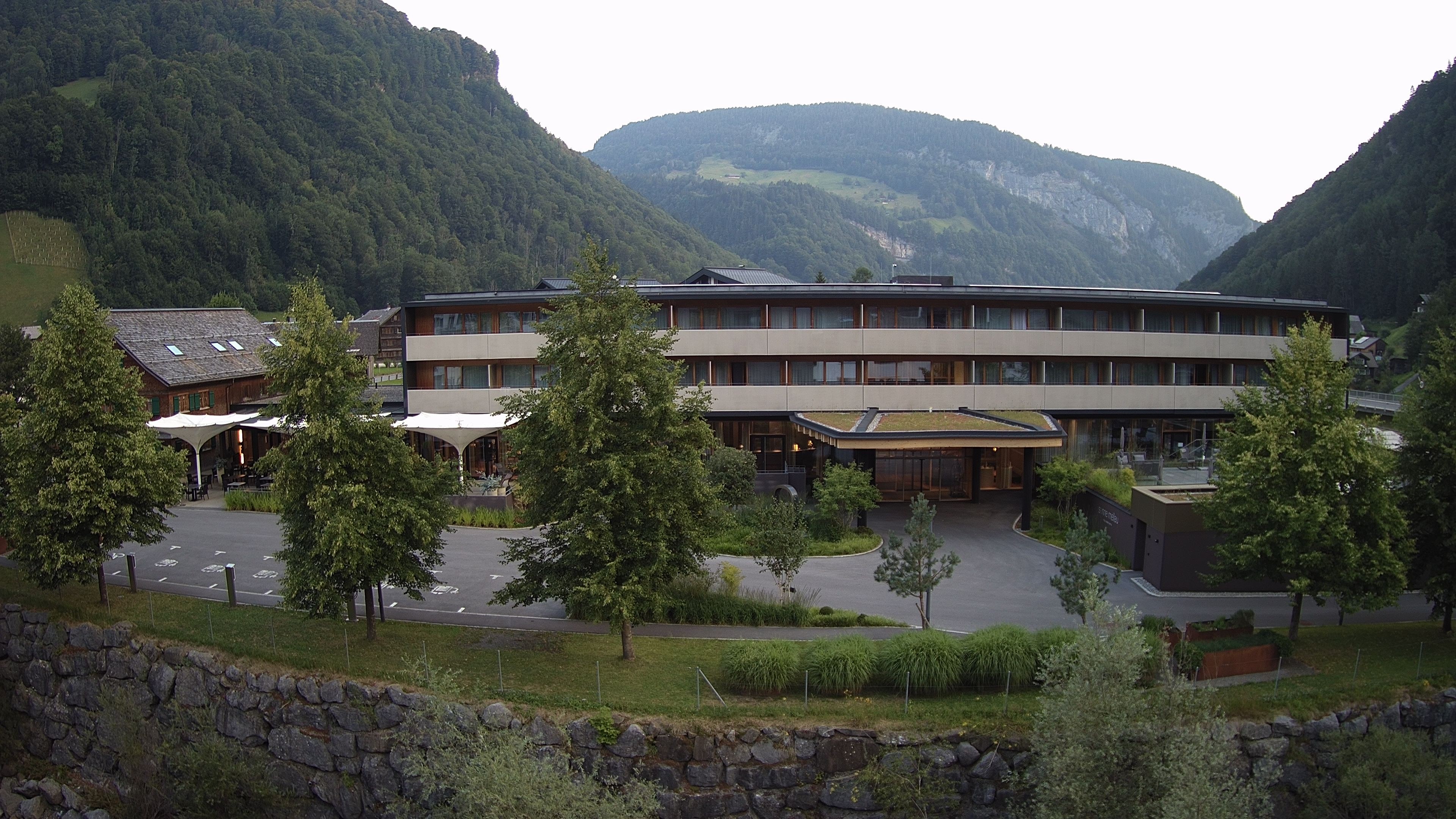 Archiv Foto Webcam Hotel Sonne in Mellau
