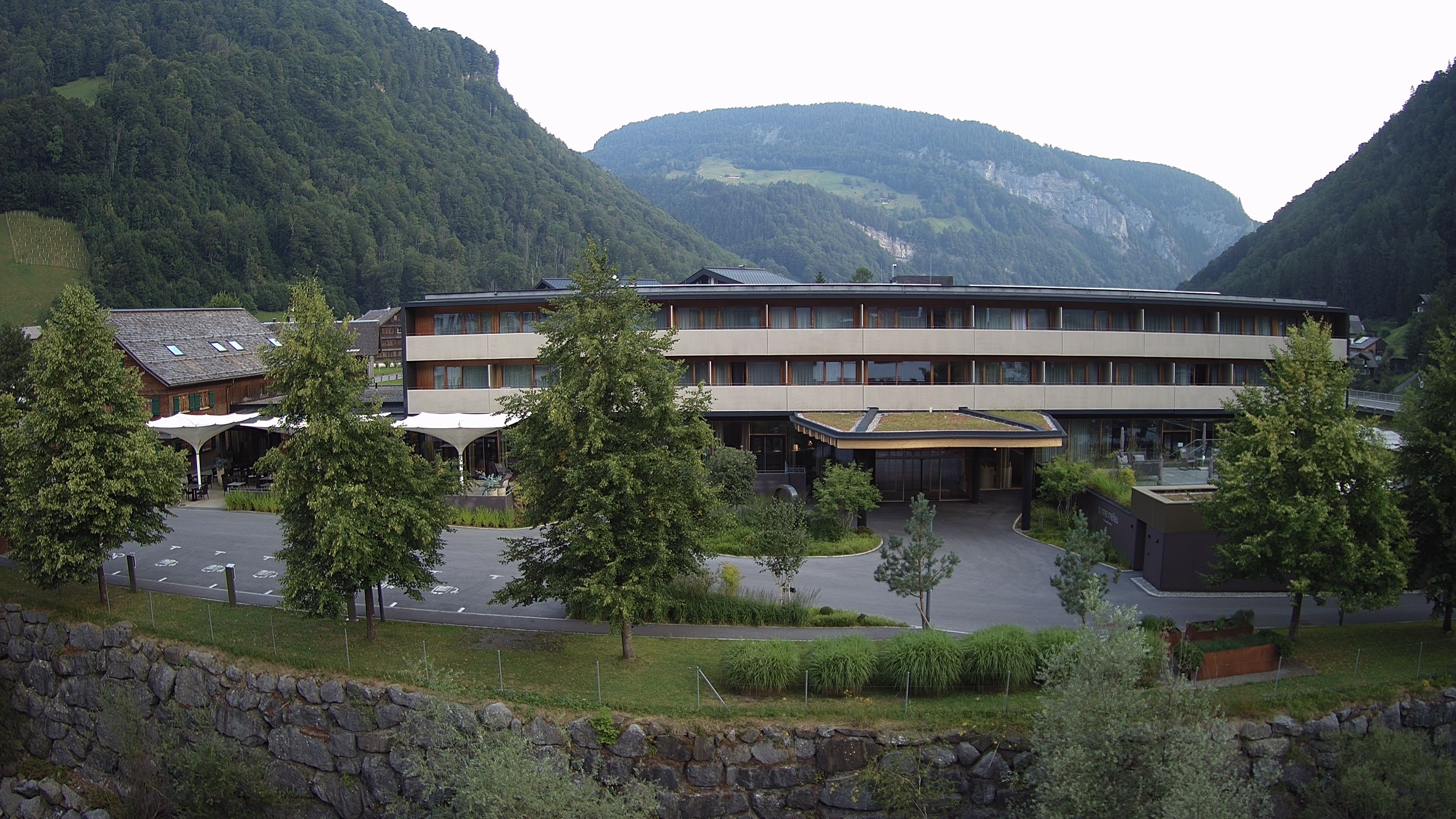 Archiv Foto Webcam Hotel Sonne in Mellau