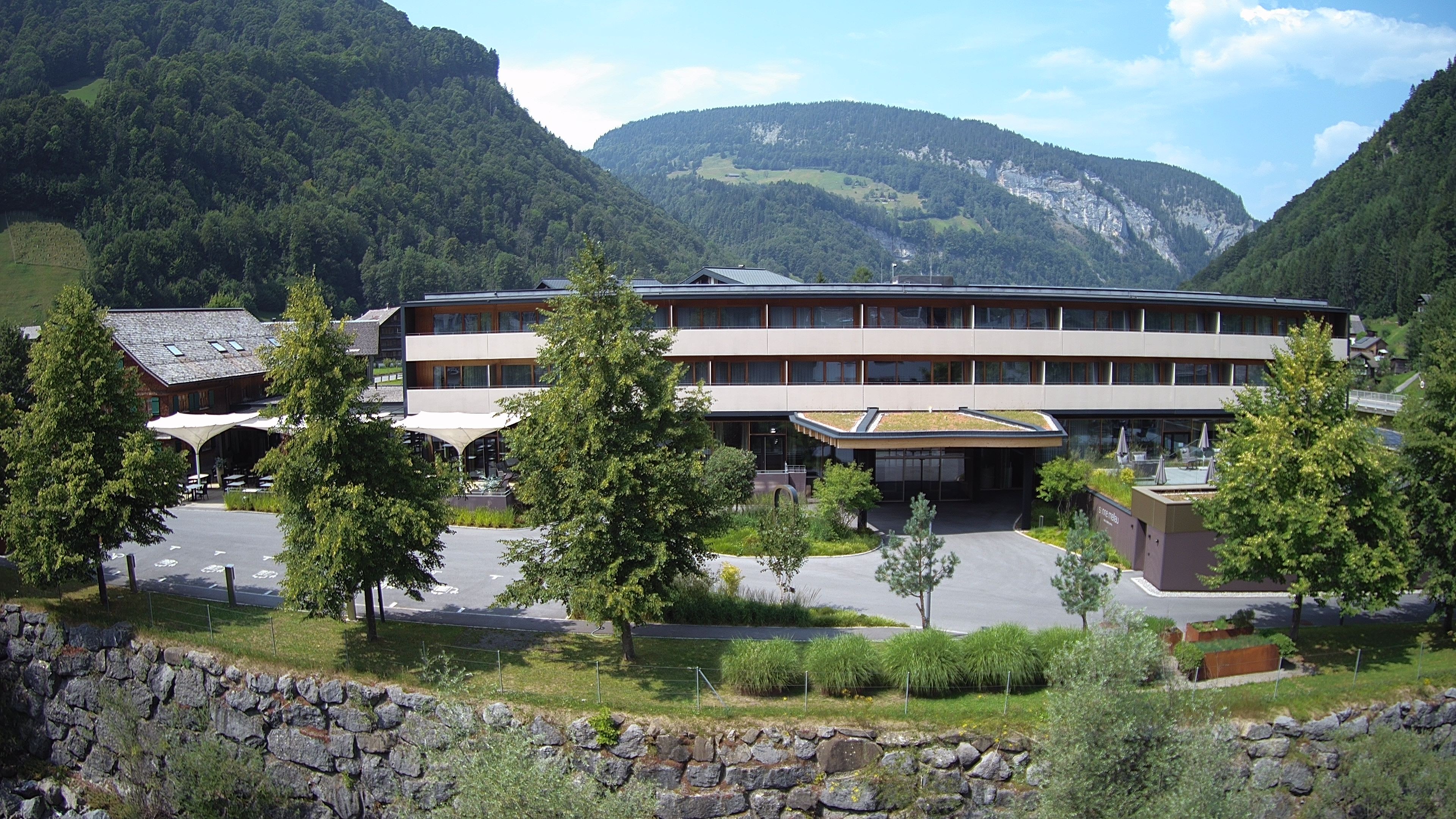 Archived image Webcam Mellau: Hotel Sonne