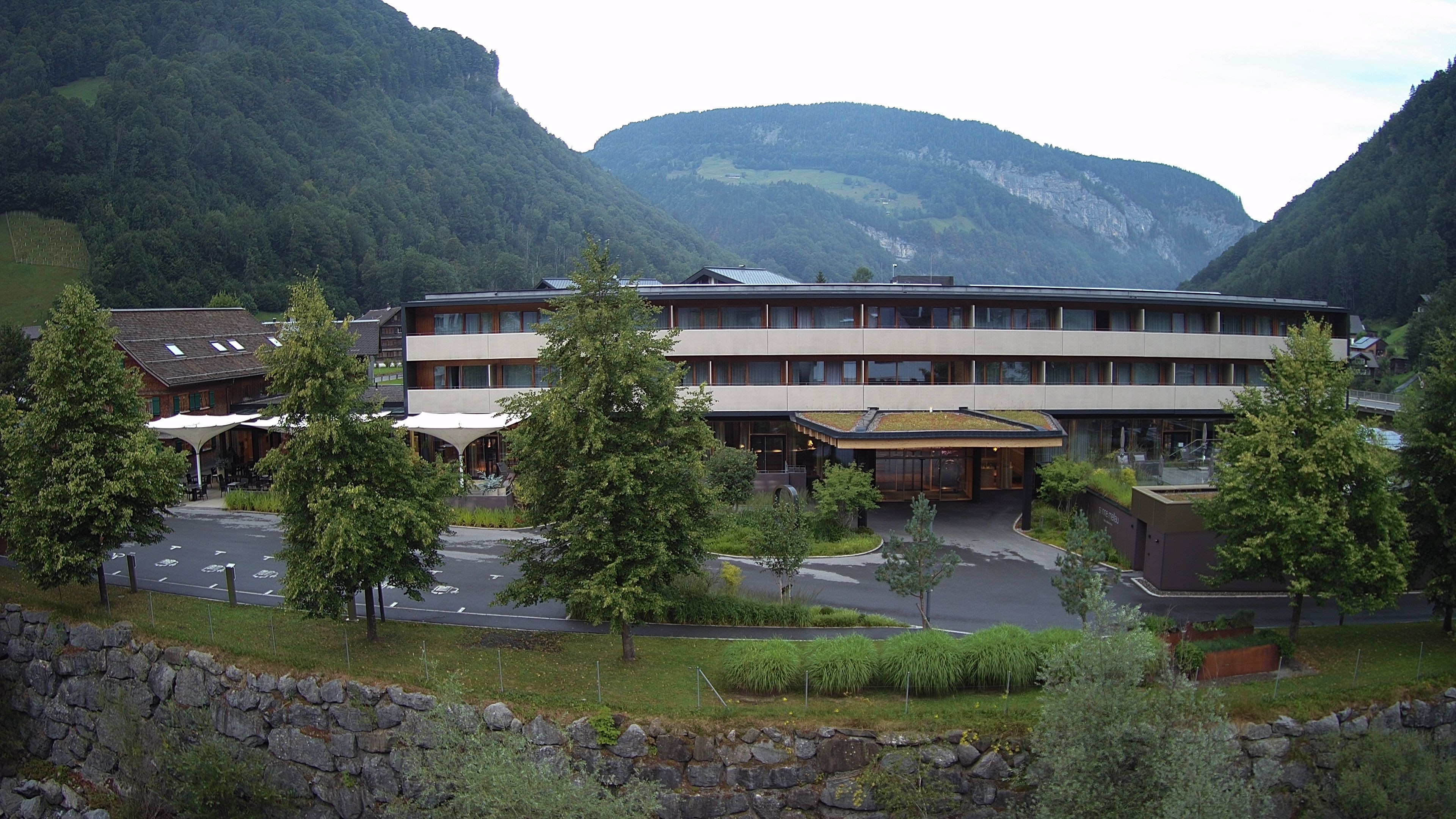Archiv Foto Webcam Hotel Sonne in Mellau