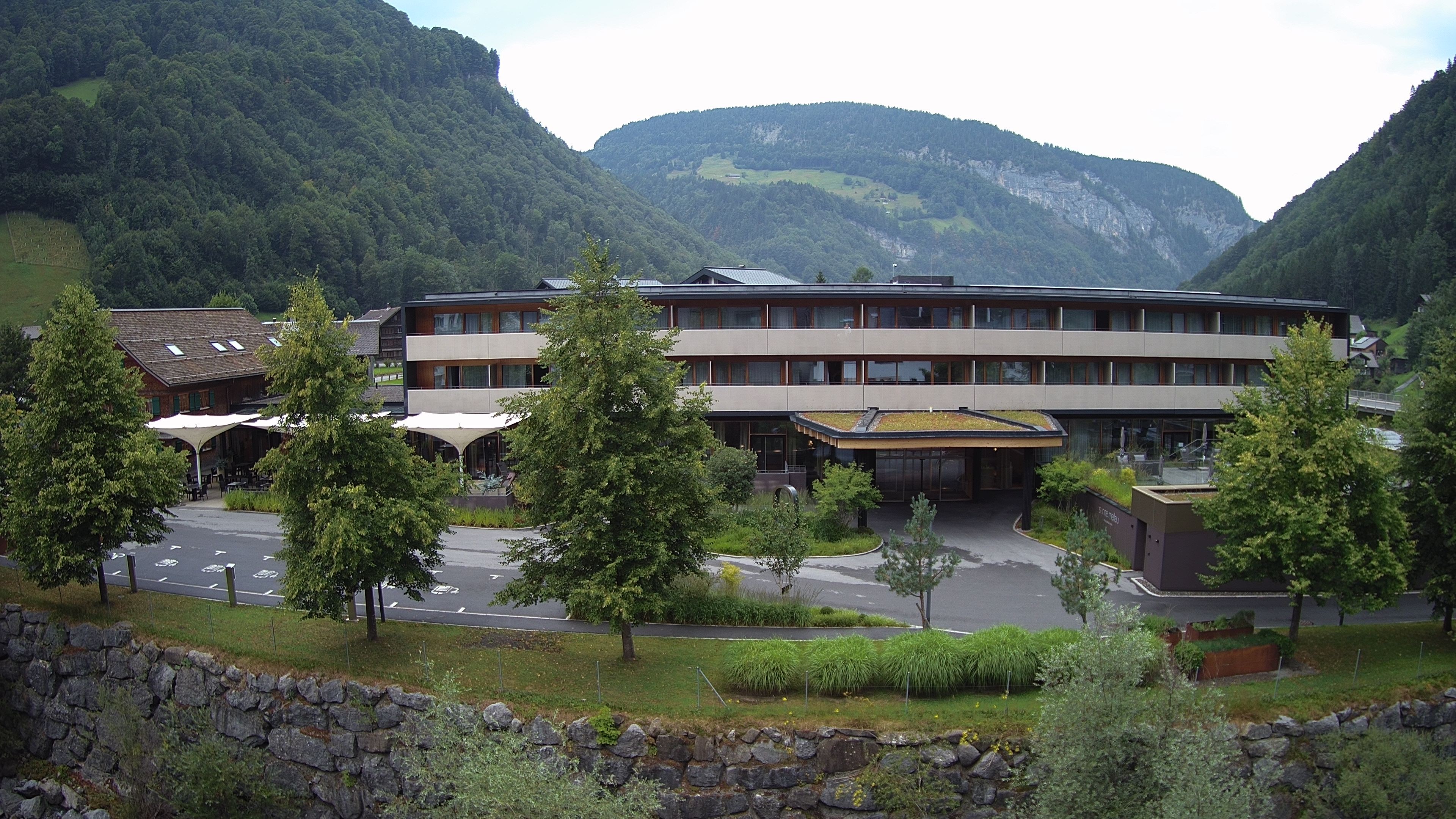 Archiv Foto Webcam Hotel Sonne in Mellau