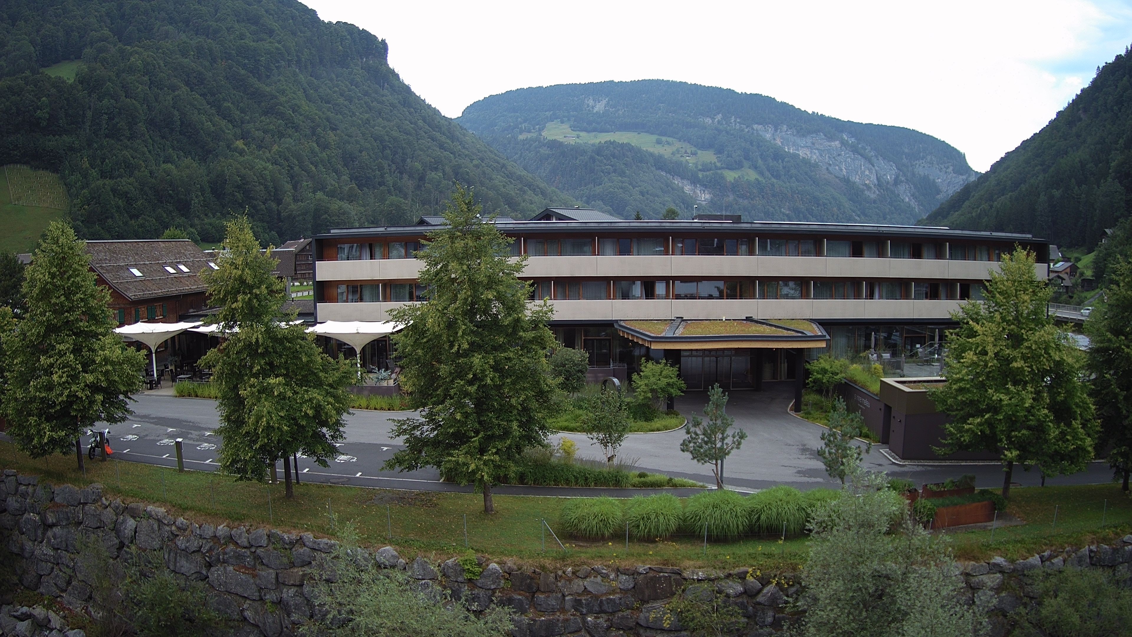Archiv Foto Webcam Hotel Sonne in Mellau